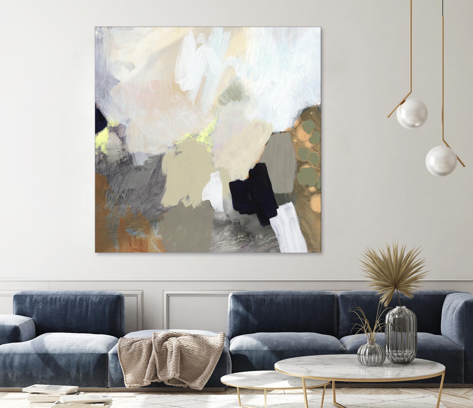 Alpenpass II by Victoria Barnes on GIANT ART - beige abstract abstract