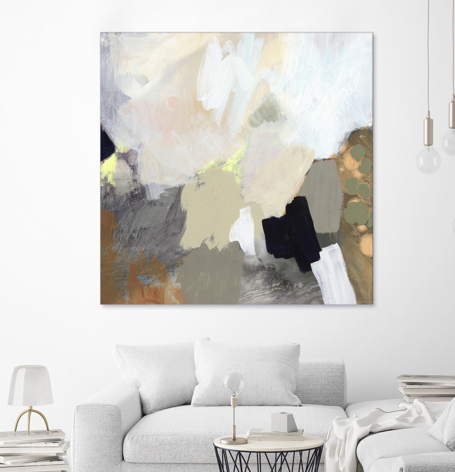 Alpenpass II by Victoria Barnes on GIANT ART - beige abstract abstract