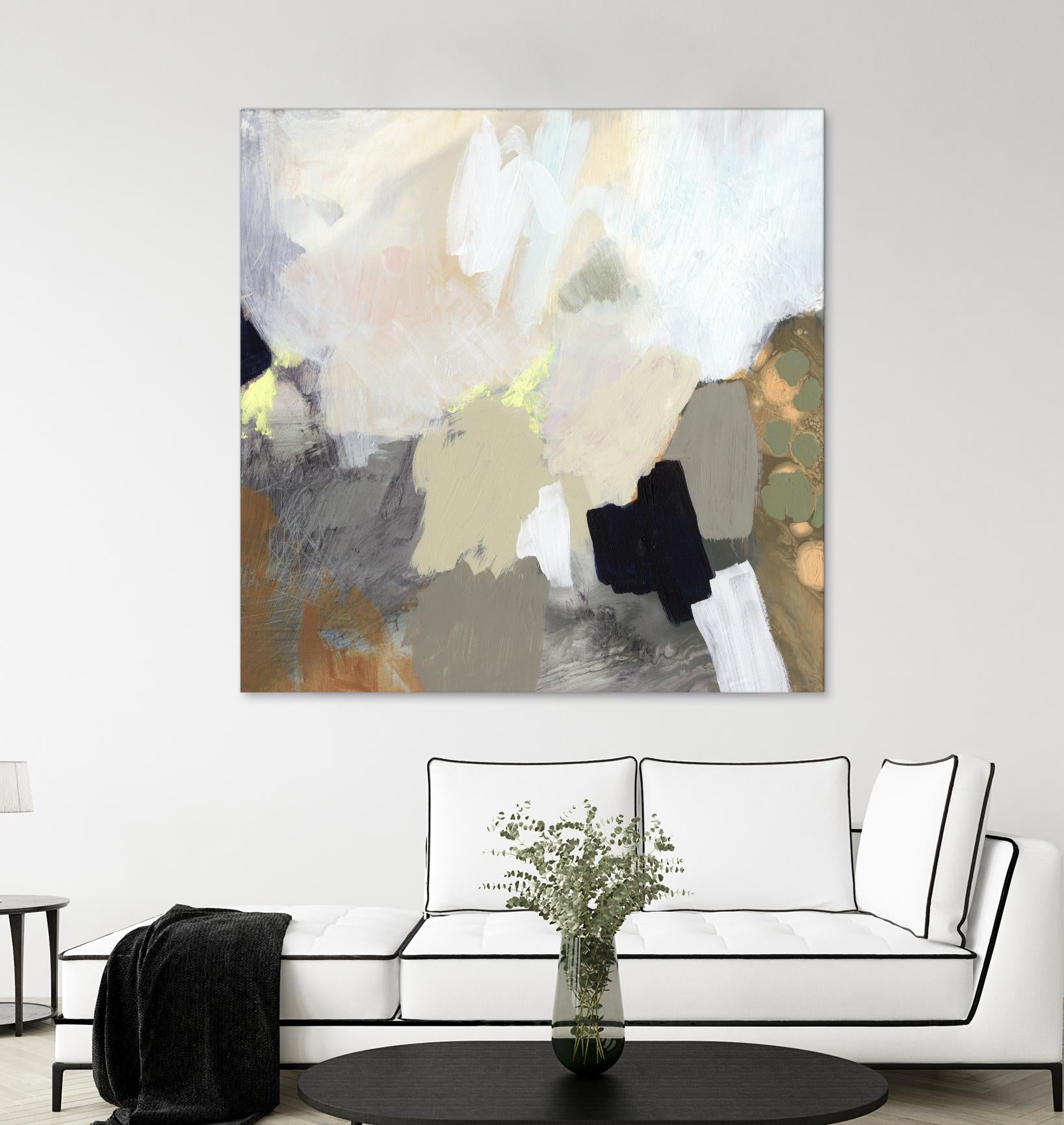 Alpenpass II by Victoria Barnes on GIANT ART - beige abstract abstract