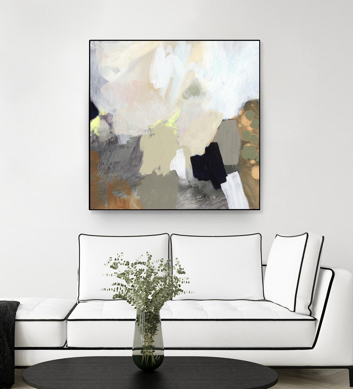 Alpenpass II by Victoria Barnes on GIANT ART - beige abstract abstract