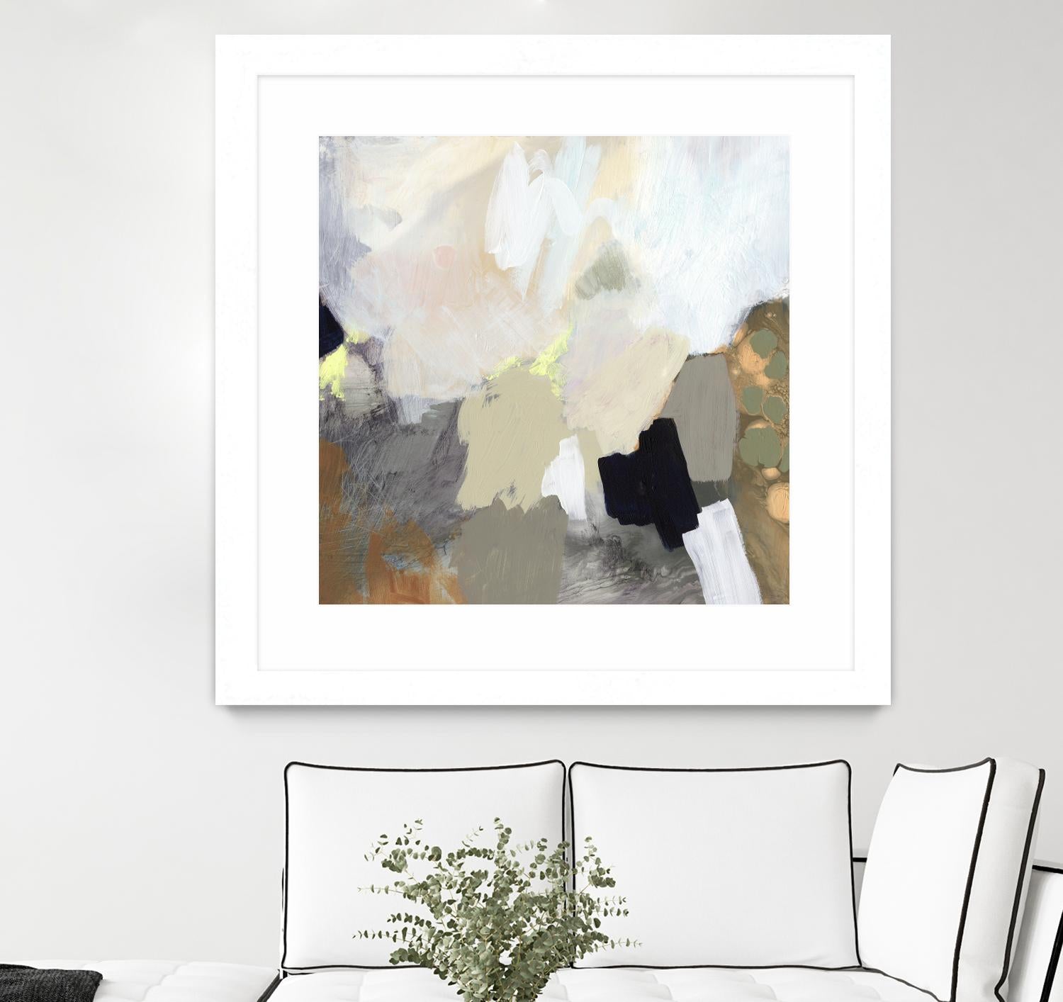 Alpenpass II by Victoria Barnes on GIANT ART - beige abstract abstract