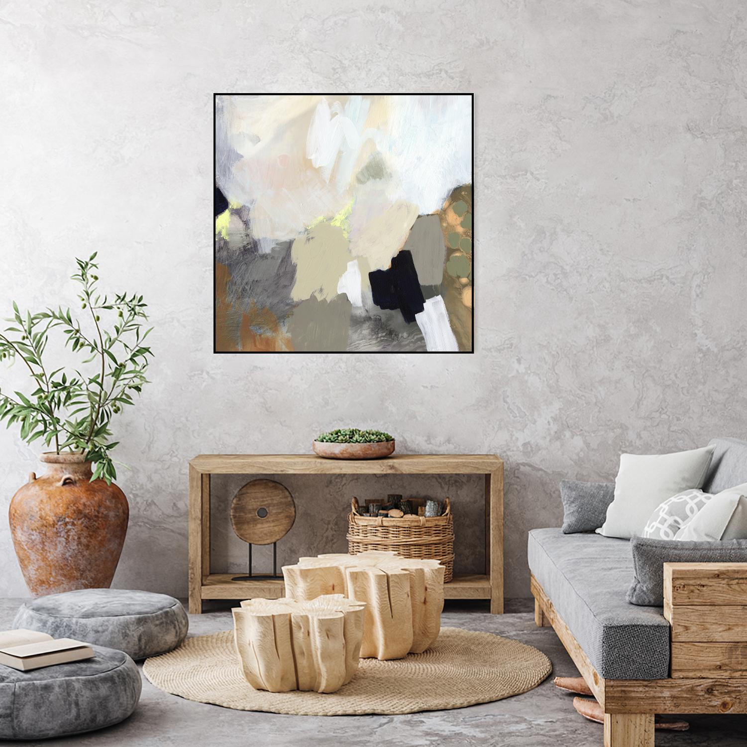 Alpenpass II by Victoria Barnes on GIANT ART - beige abstract abstract