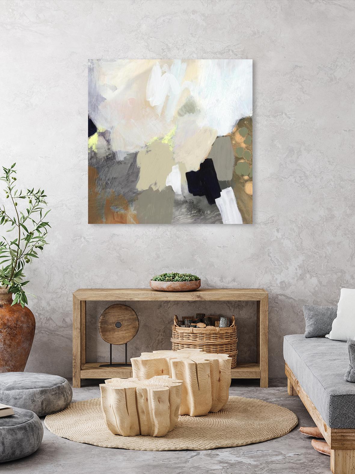 Alpenpass II by Victoria Barnes on GIANT ART - beige abstract abstract