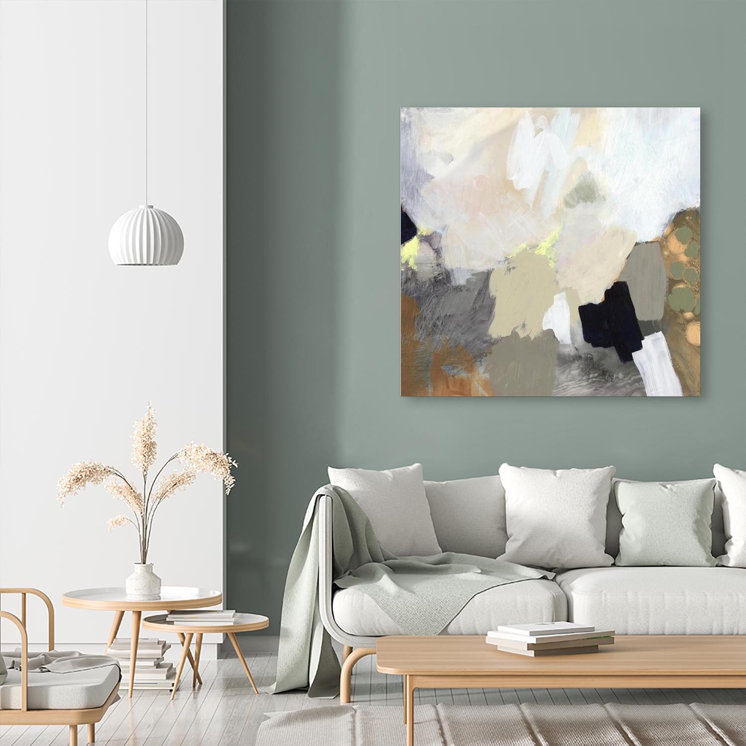 Alpenpass II by Victoria Barnes on GIANT ART - beige abstract abstract