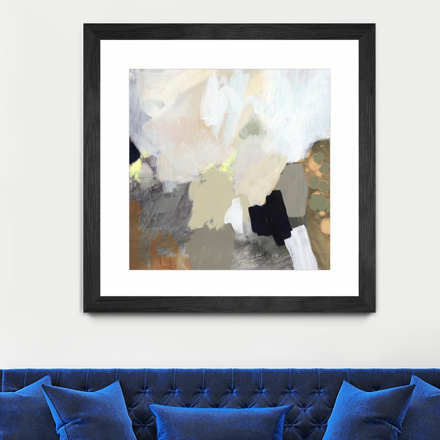 Alpenpass II by Victoria Barnes on GIANT ART - beige abstract abstract