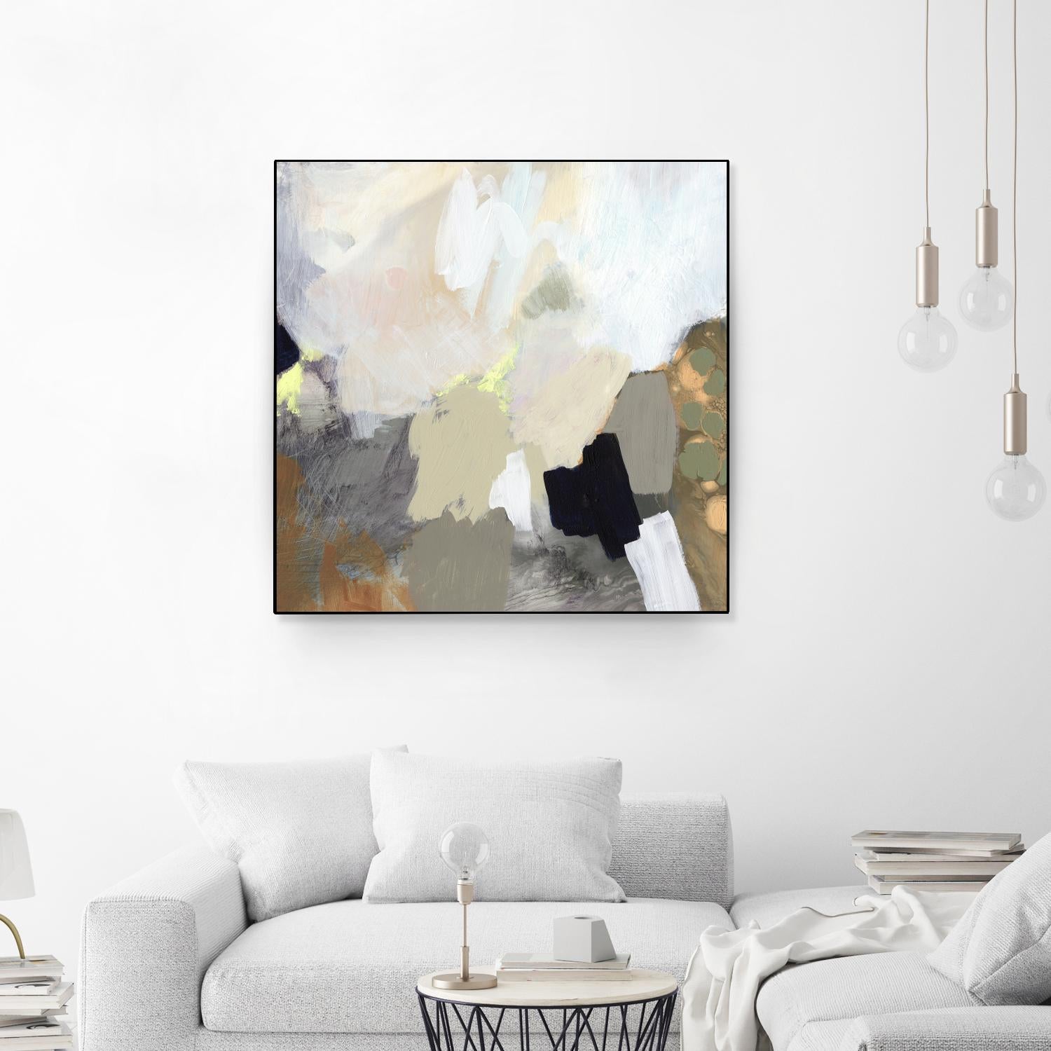 Alpenpass II by Victoria Barnes on GIANT ART - beige abstract abstract