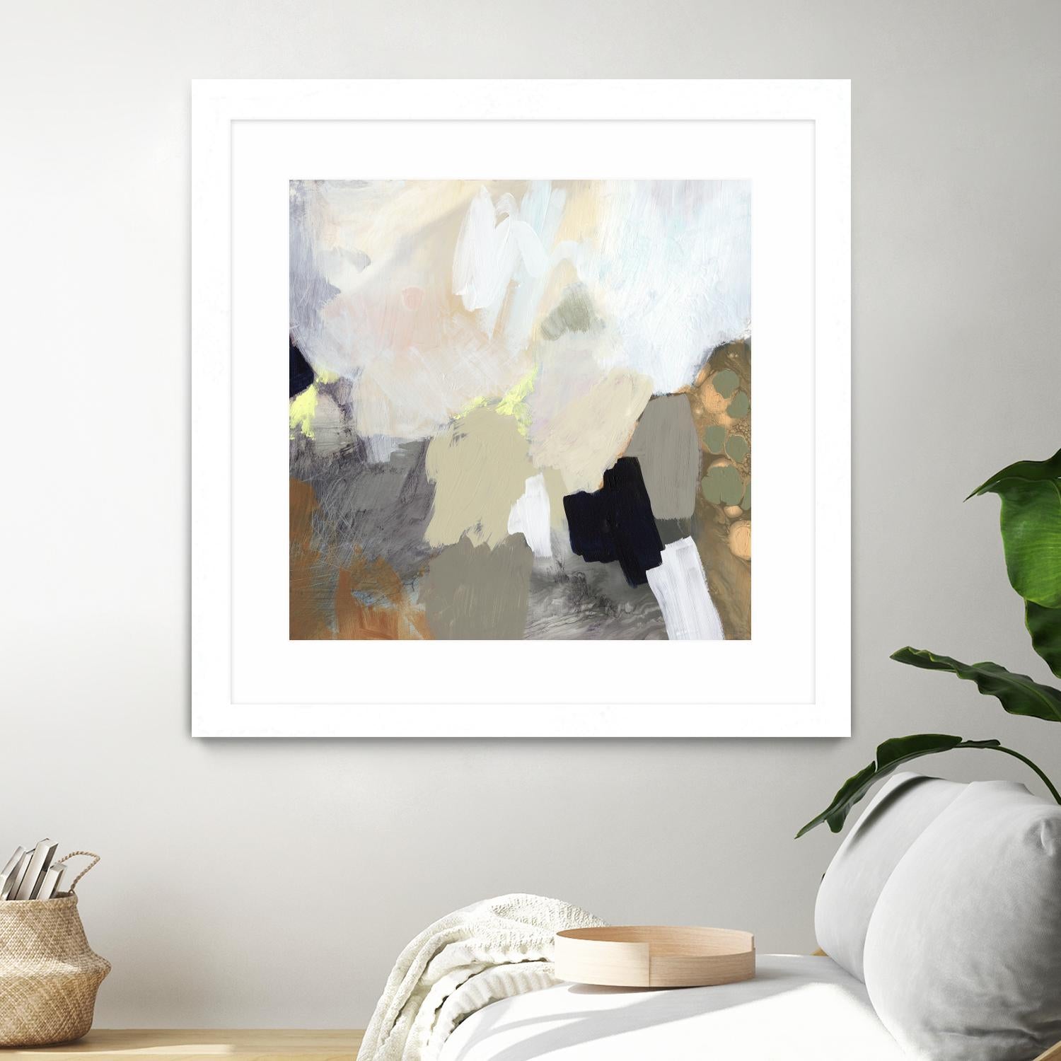 Alpenpass II by Victoria Barnes on GIANT ART - beige abstract abstract