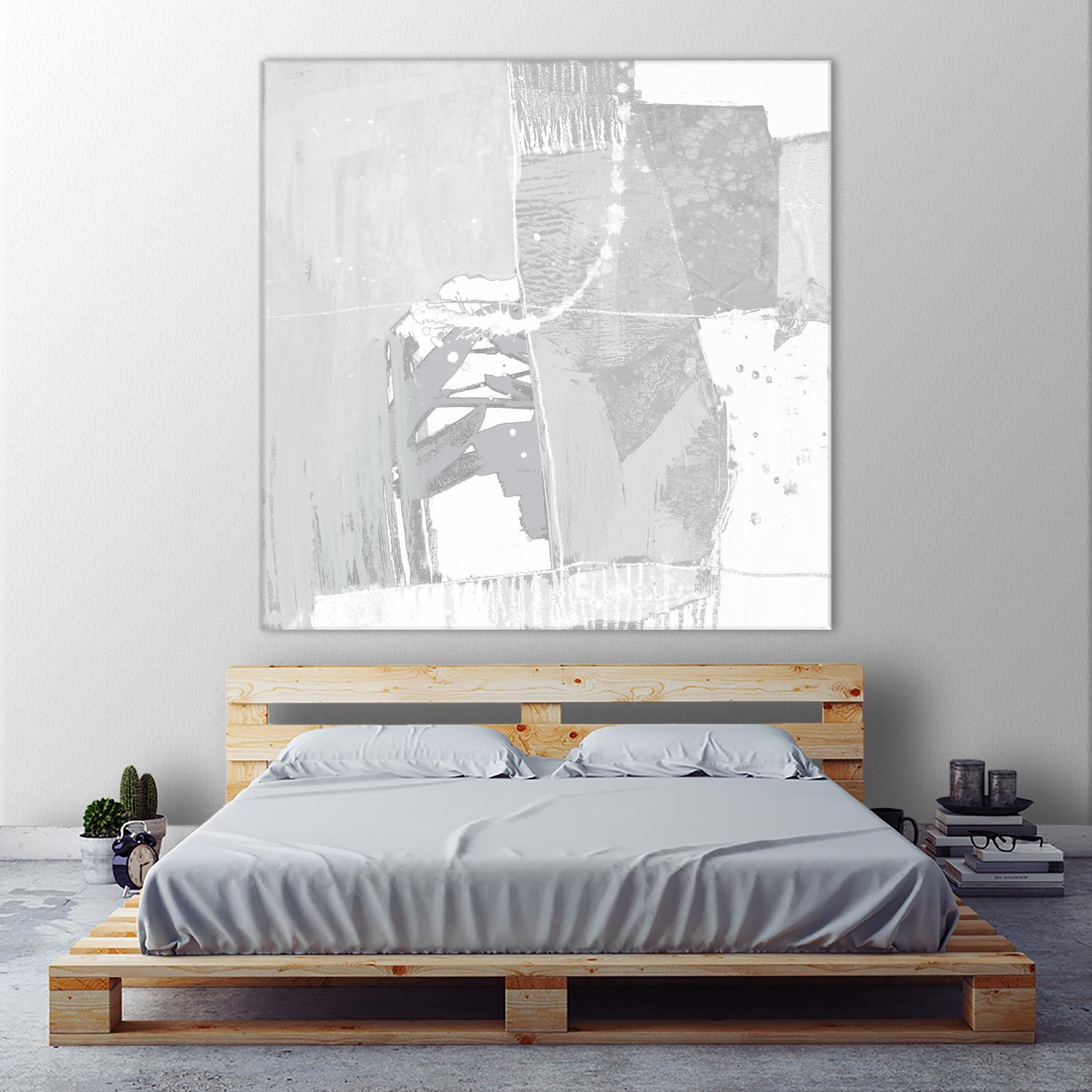 Composition Neutral I by Jennifer Goldberger on GIANT ART - white abstract abstract