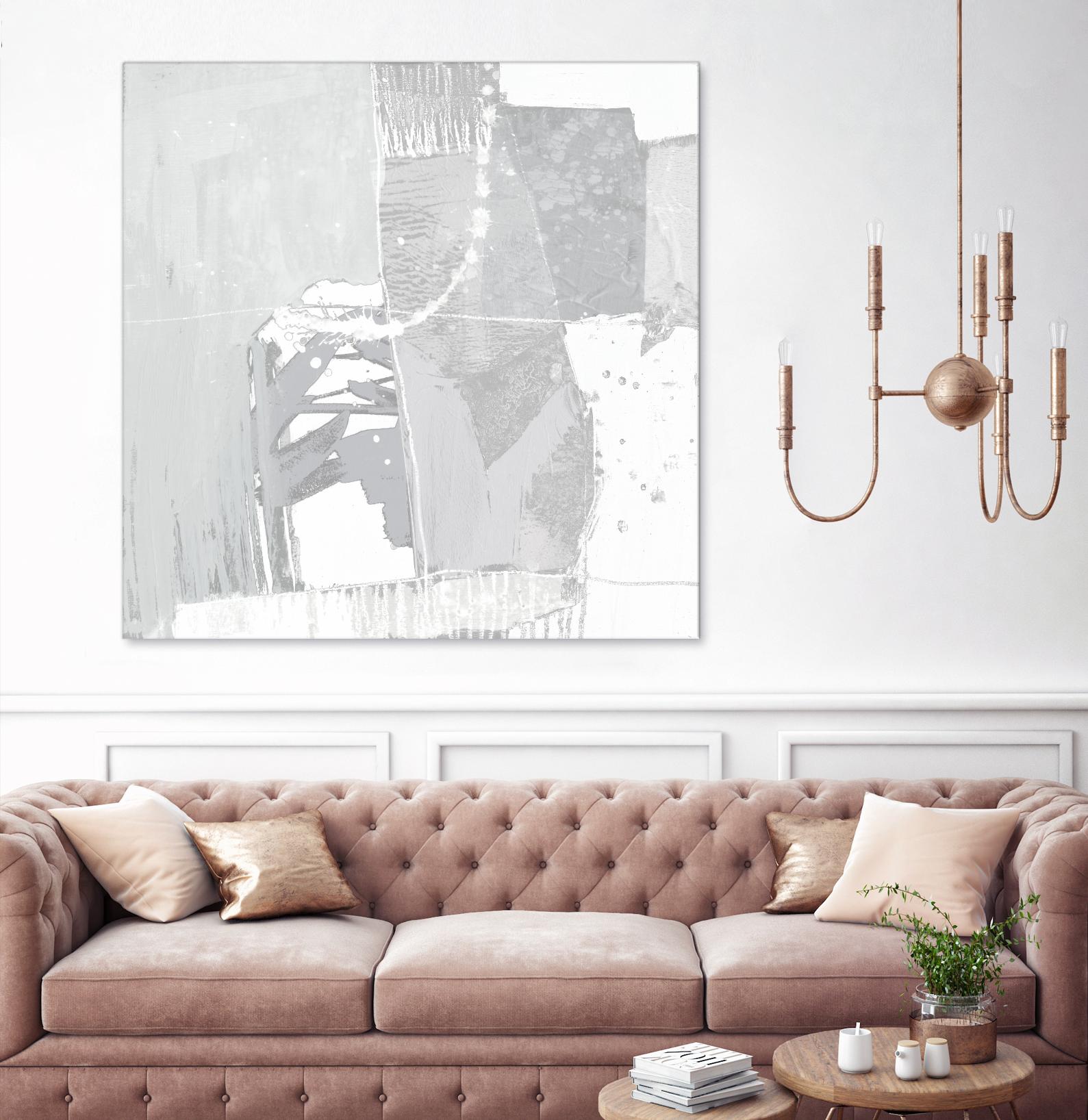 Composition Neutral I by Jennifer Goldberger on GIANT ART - white abstract abstract