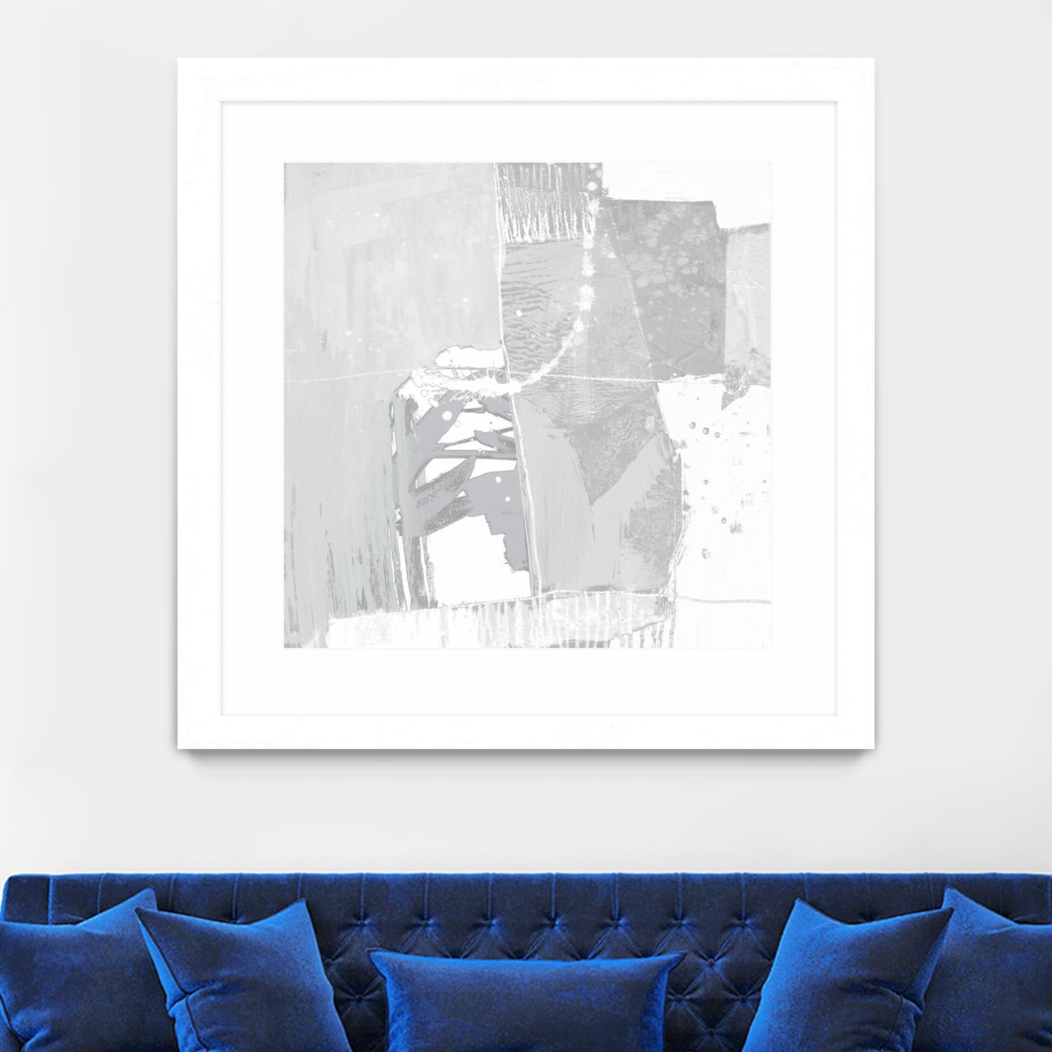 Composition Neutral I by Jennifer Goldberger on GIANT ART - white abstract abstract