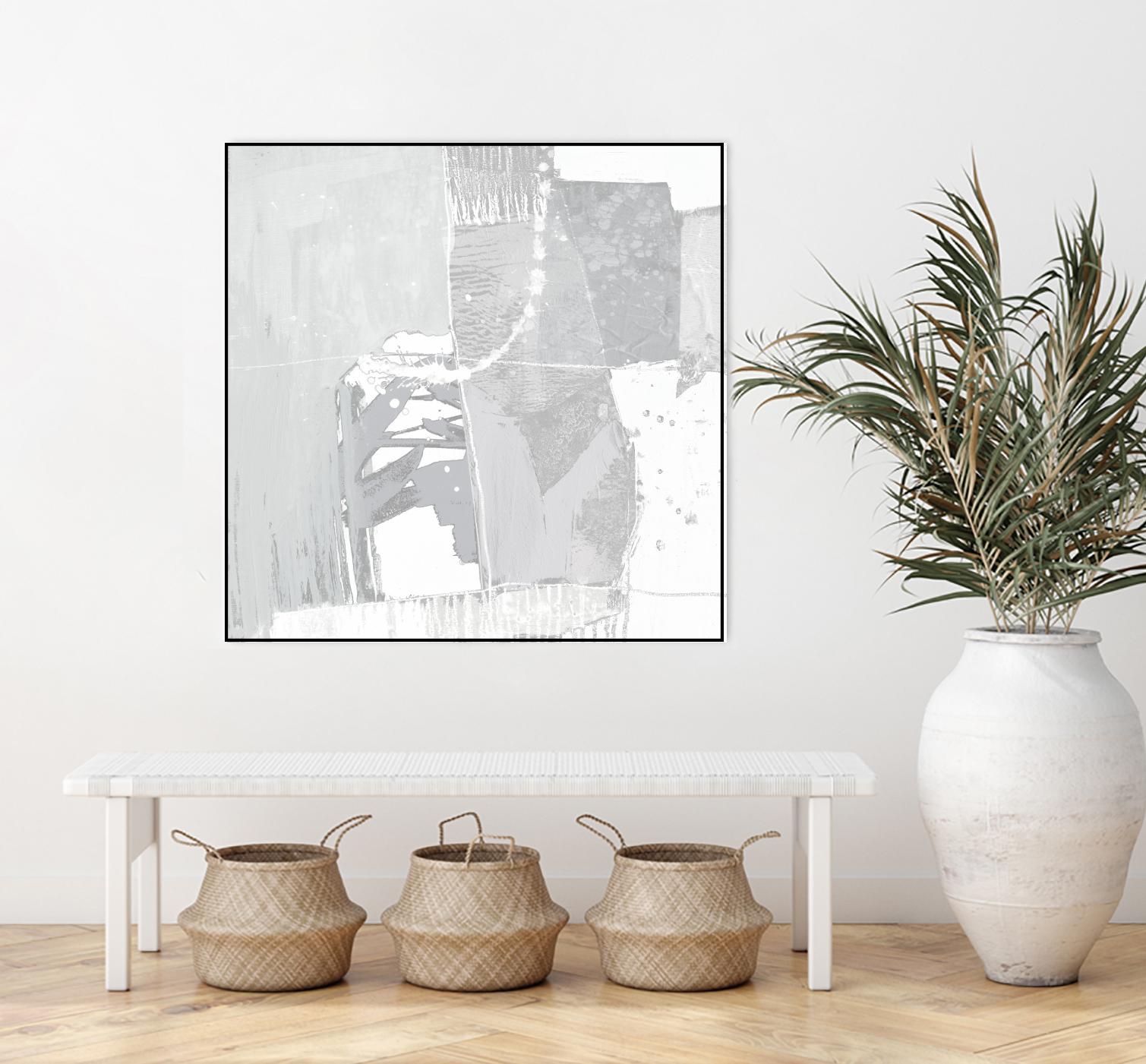 Composition Neutral I by Jennifer Goldberger on GIANT ART - white abstract abstract