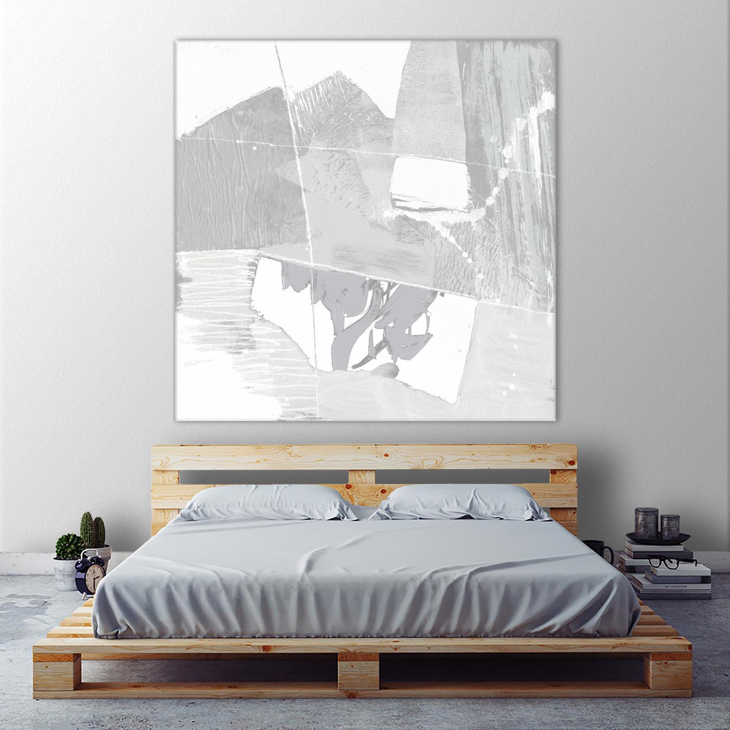 Composition Neutral II by Jennifer Goldberger on GIANT ART - white abstract abstract