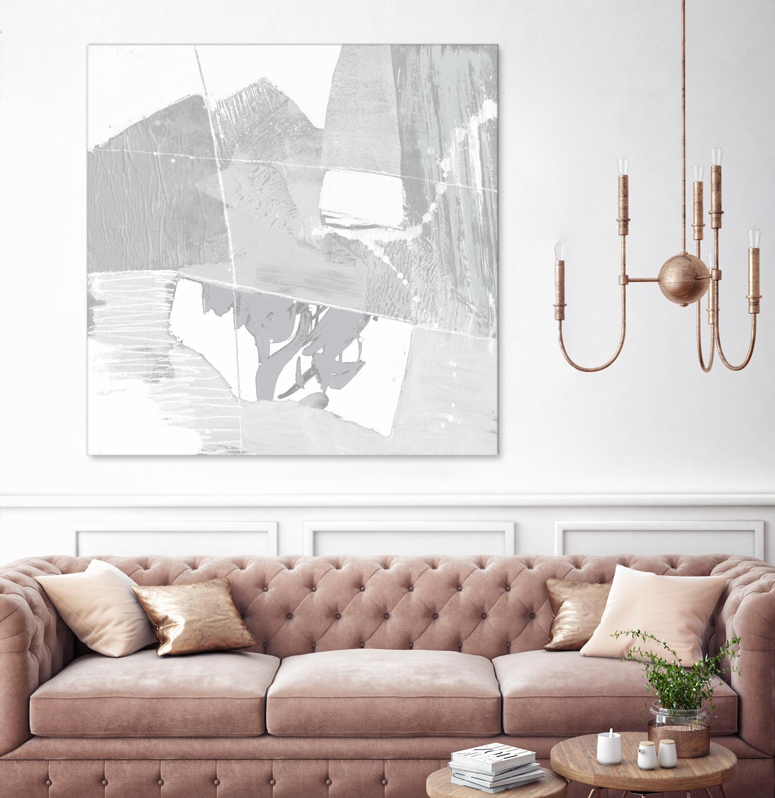 Composition Neutral II by Jennifer Goldberger on GIANT ART - white abstract abstract