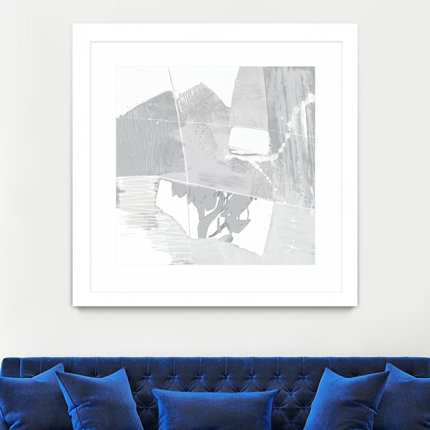 Composition Neutral II by Jennifer Goldberger on GIANT ART - white abstract abstract