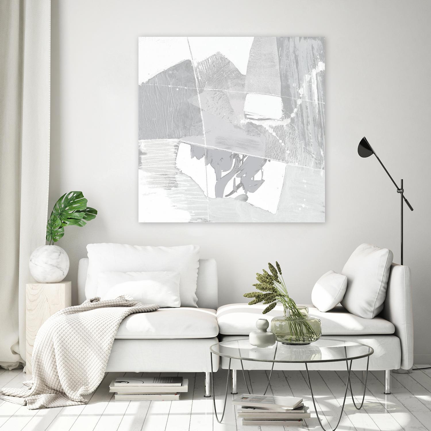 Composition Neutral II by Jennifer Goldberger on GIANT ART - white abstract abstract