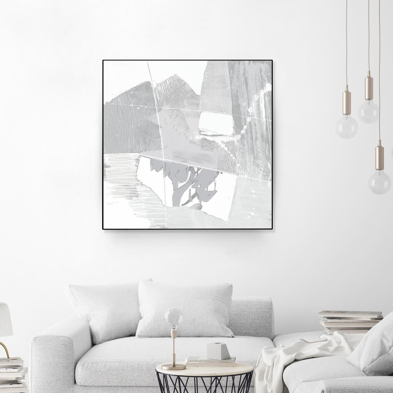 Composition Neutral II by Jennifer Goldberger on GIANT ART - white abstract abstract