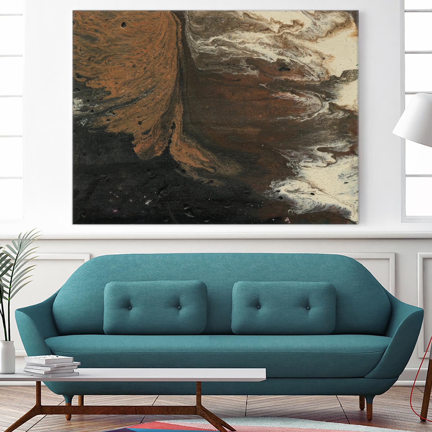 Dark Flow III by Regina Moore on GIANT ART - white abstract abstract