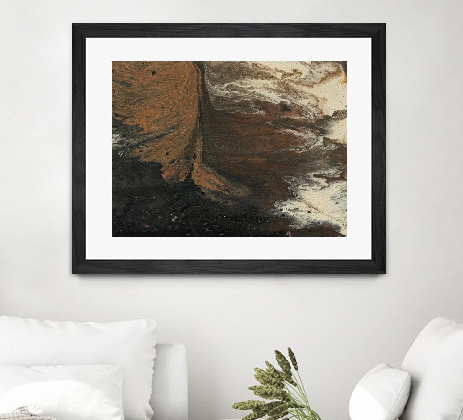 Dark Flow III by Regina Moore on GIANT ART - white abstract abstract