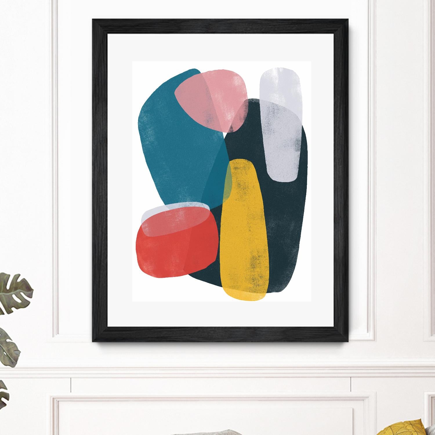 Orbital Fixture II by June Vess on GIANT ART - red abstract abstract