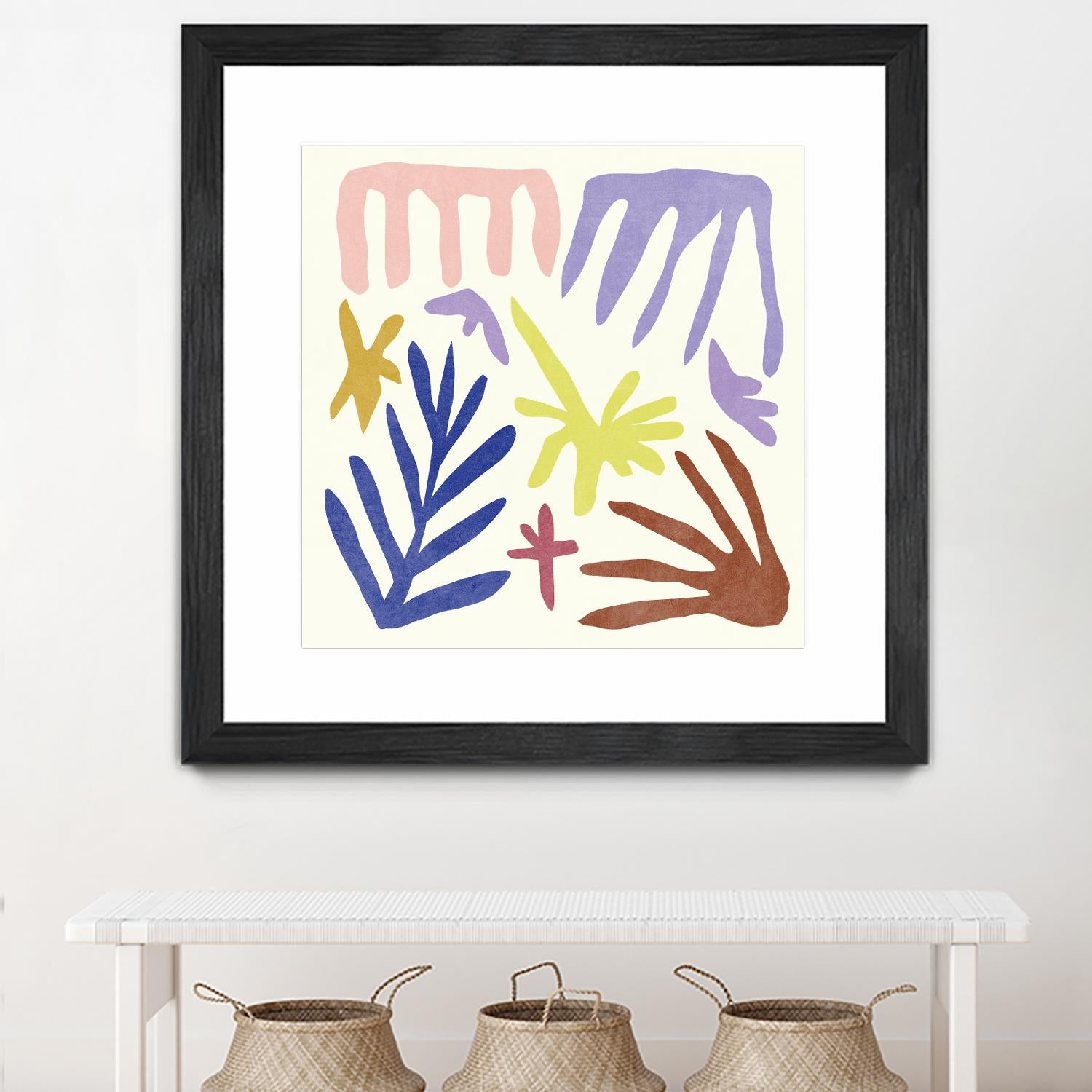 Coral Construction II by Melissa Wang on GIANT ART - pink abstract abstract