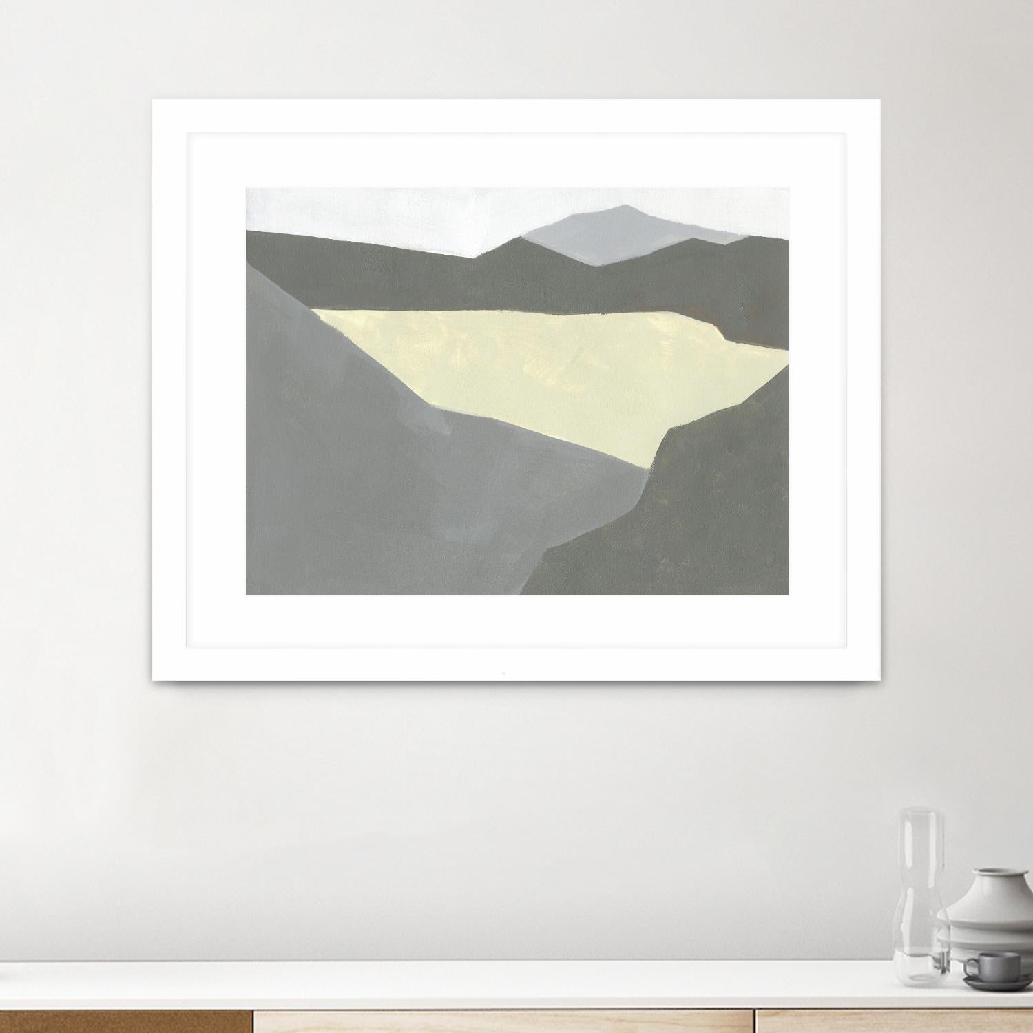 Landscape Composition IV by Jacob Green on GIANT ART - white abstract abstract