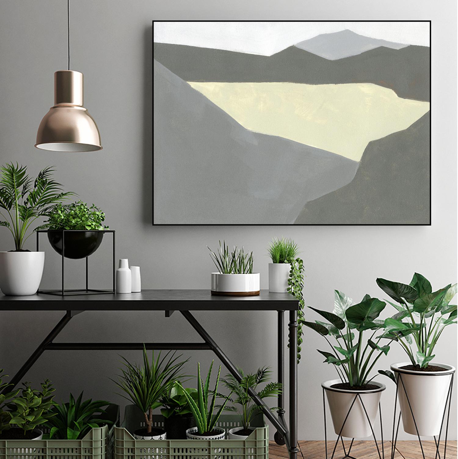 Landscape Composition IV by Jacob Green on GIANT ART - white abstract abstract