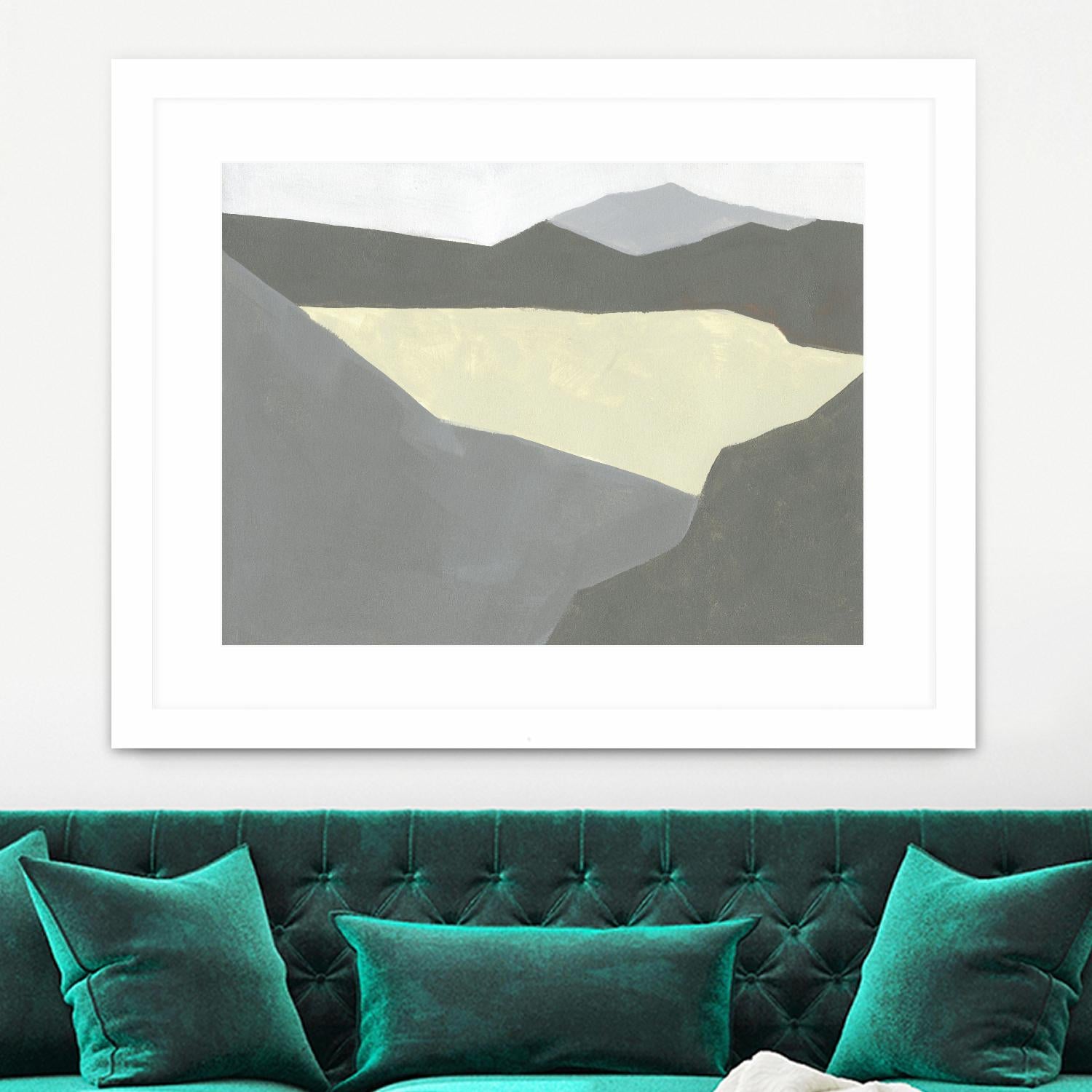 Landscape Composition IV by Jacob Green on GIANT ART - white abstract abstract