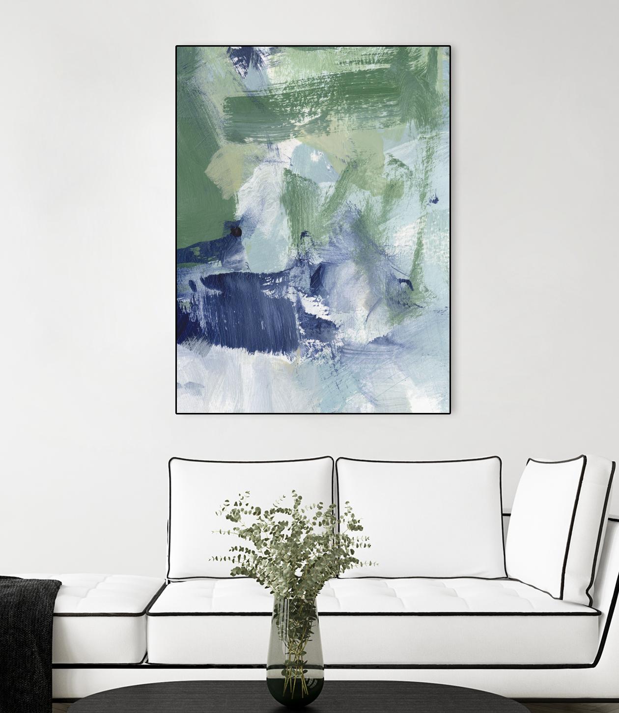 Northern Lights Abstract V by Christina Long on GIANT ART - beige abstract abstract