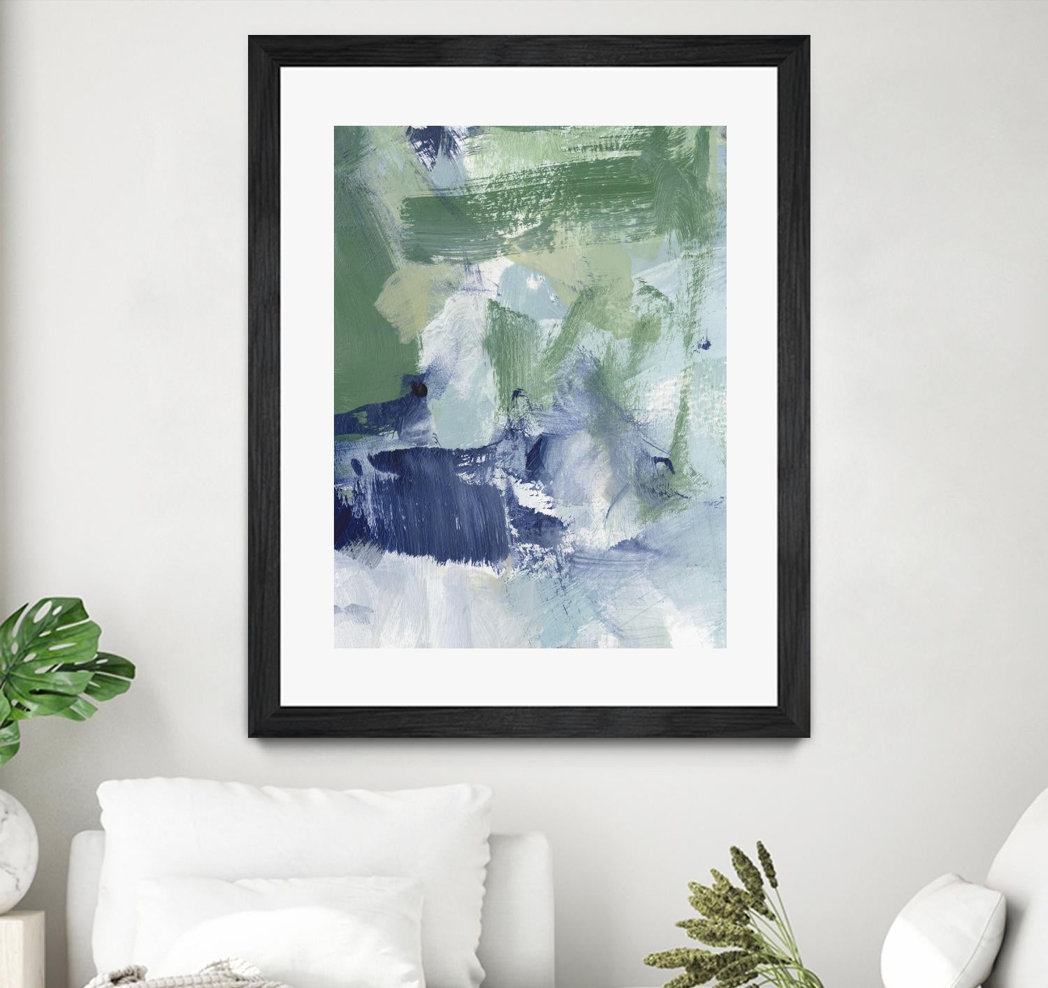 Northern Lights Abstract V by Christina Long on GIANT ART - beige abstract abstract