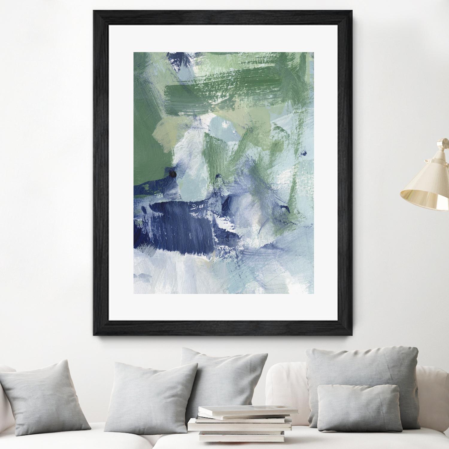 Northern Lights Abstract V by Christina Long on GIANT ART - beige abstract abstract