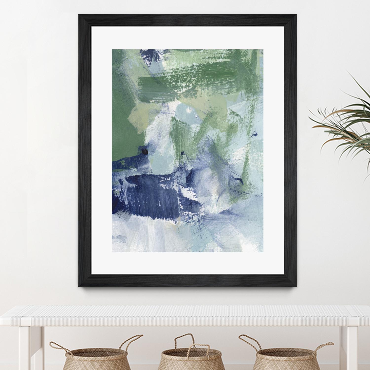 Northern Lights Abstract V by Christina Long on GIANT ART - beige abstract abstract