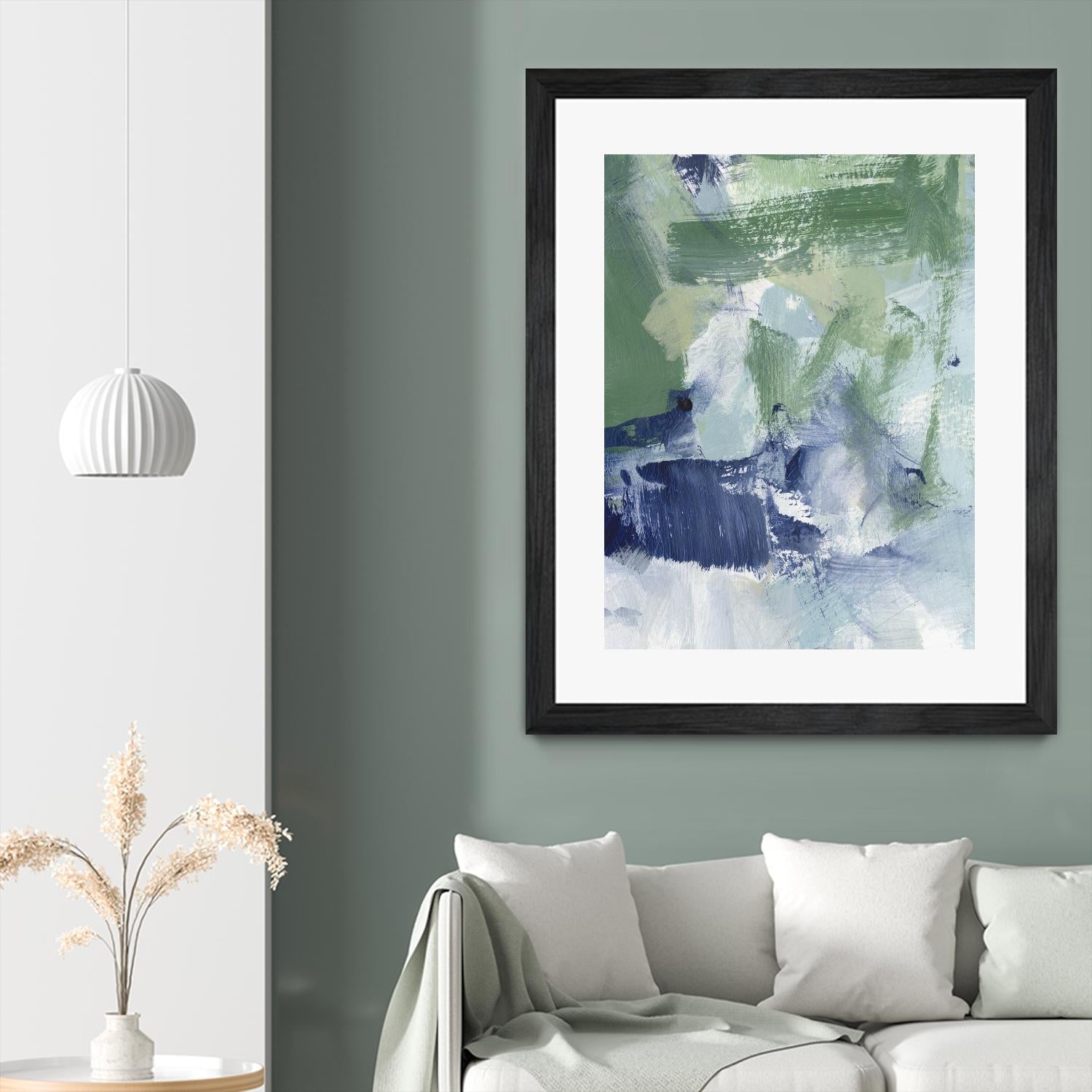 Northern Lights Abstract V by Christina Long on GIANT ART - beige abstract abstract