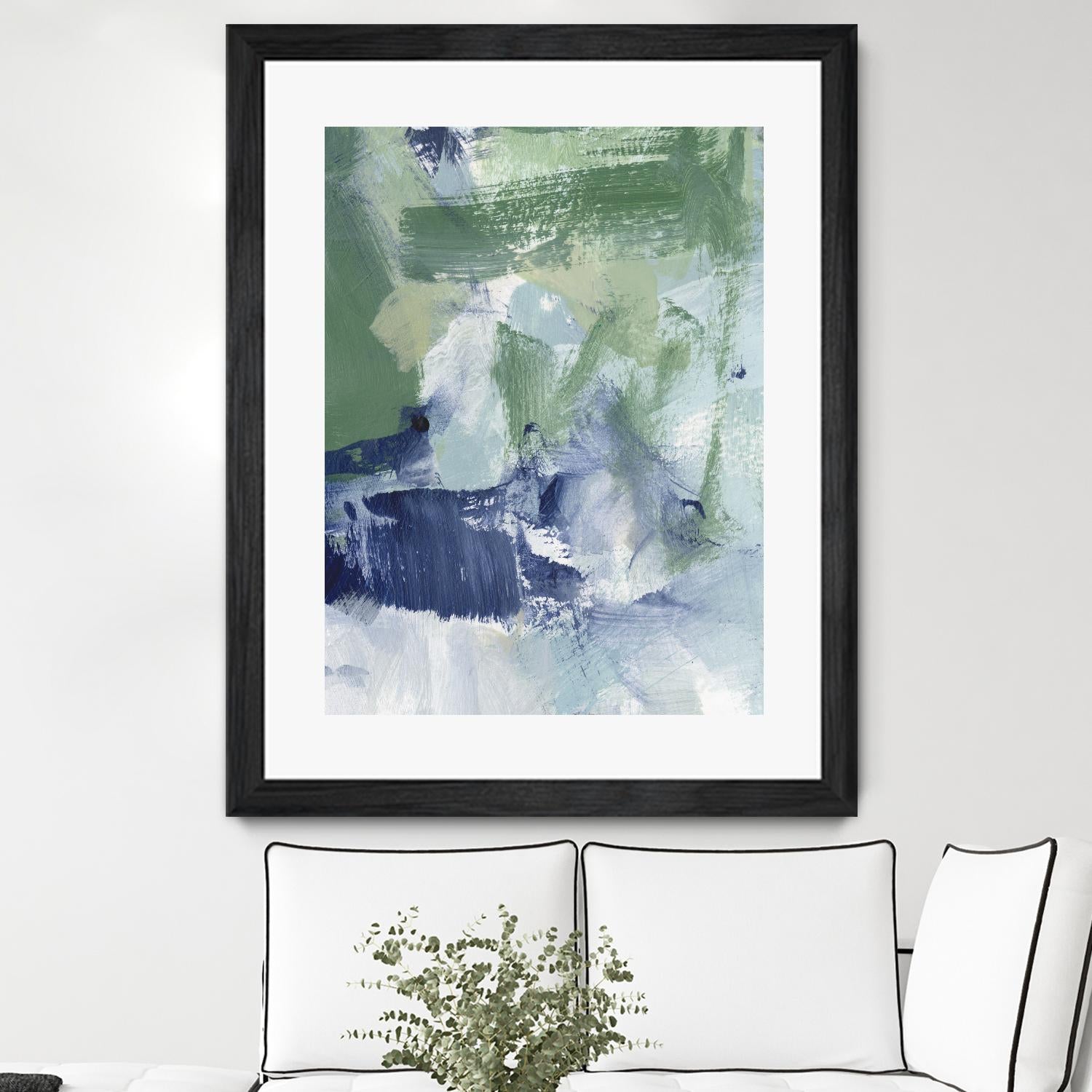 Northern Lights Abstract V by Christina Long on GIANT ART - beige abstract abstract