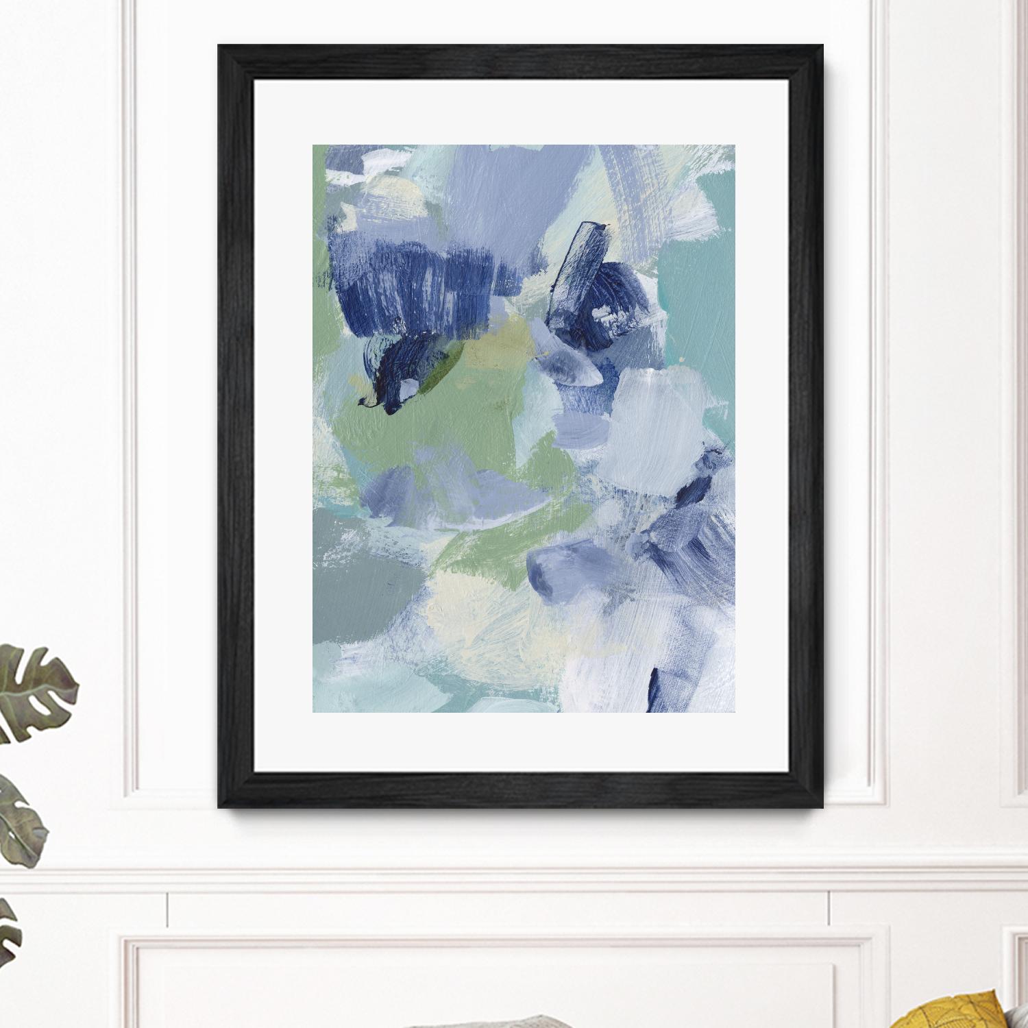 Northern Lights Abstract VI by Christina Long on GIANT ART - green abstract abstract