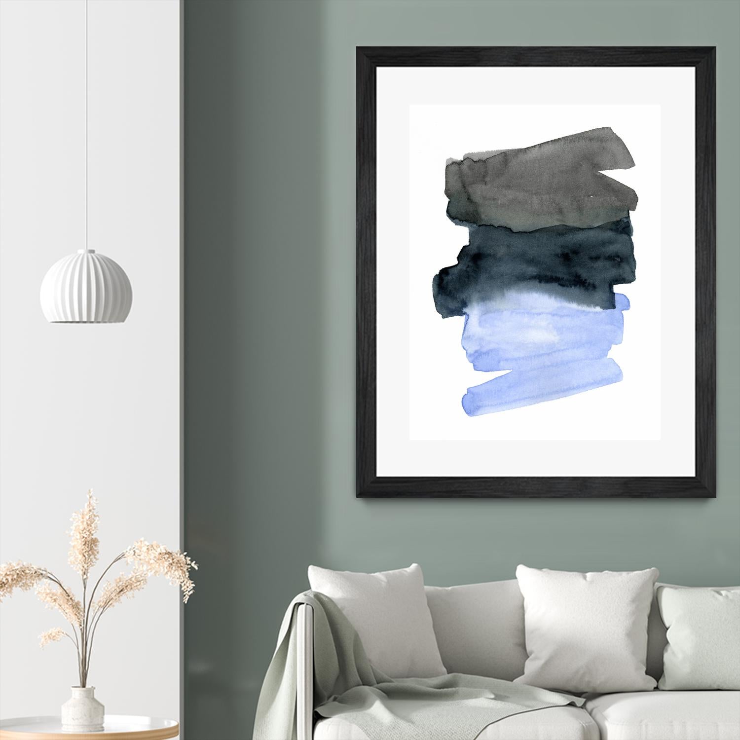 Blue Passages I by Emma Caroline on GIANT ART - blue abstract abstract