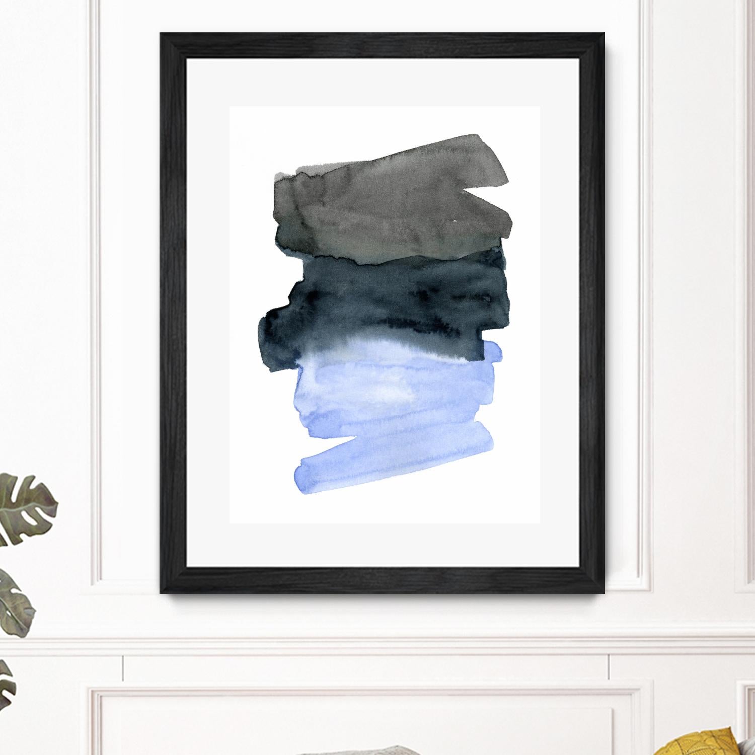 Blue Passages I by Emma Caroline on GIANT ART - blue abstract abstract