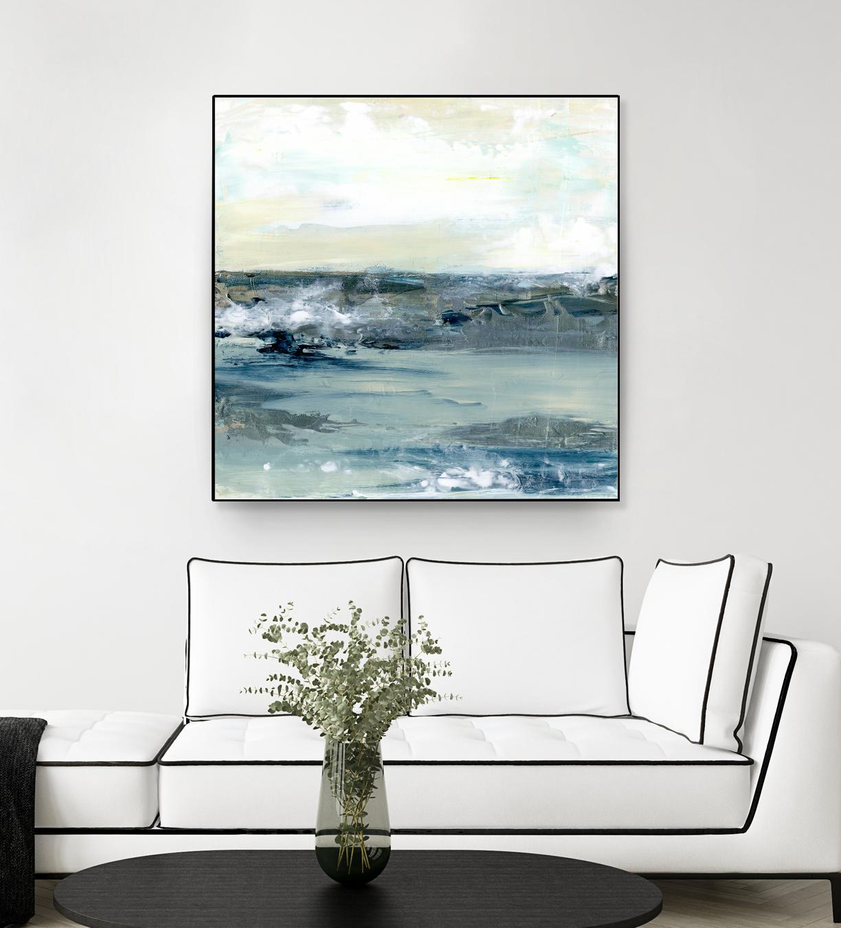Coastal Blues I by Lila Bramma on GIANT ART - white landscapes & seascapes abstract