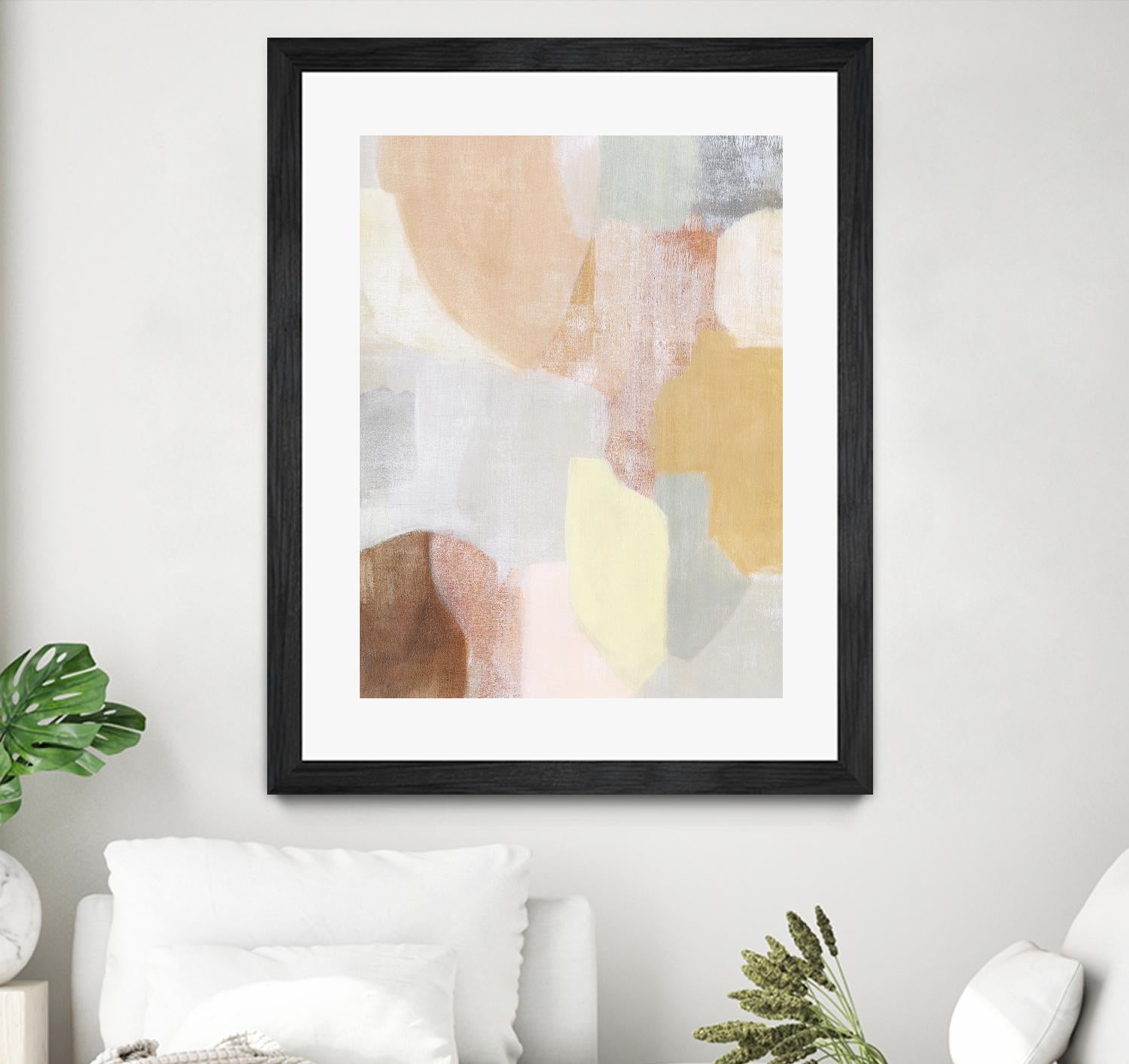 Faint Awareness II by Grace Popp on GIANT ART - beige abstract abstract