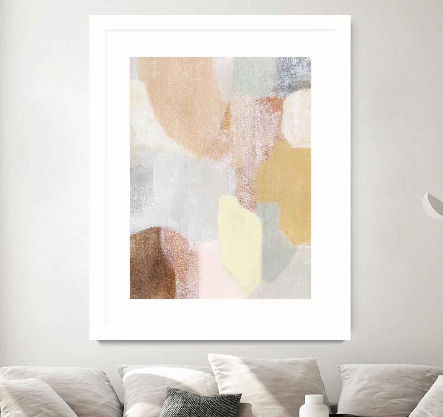 Faint Awareness II by Grace Popp on GIANT ART - beige abstract abstract