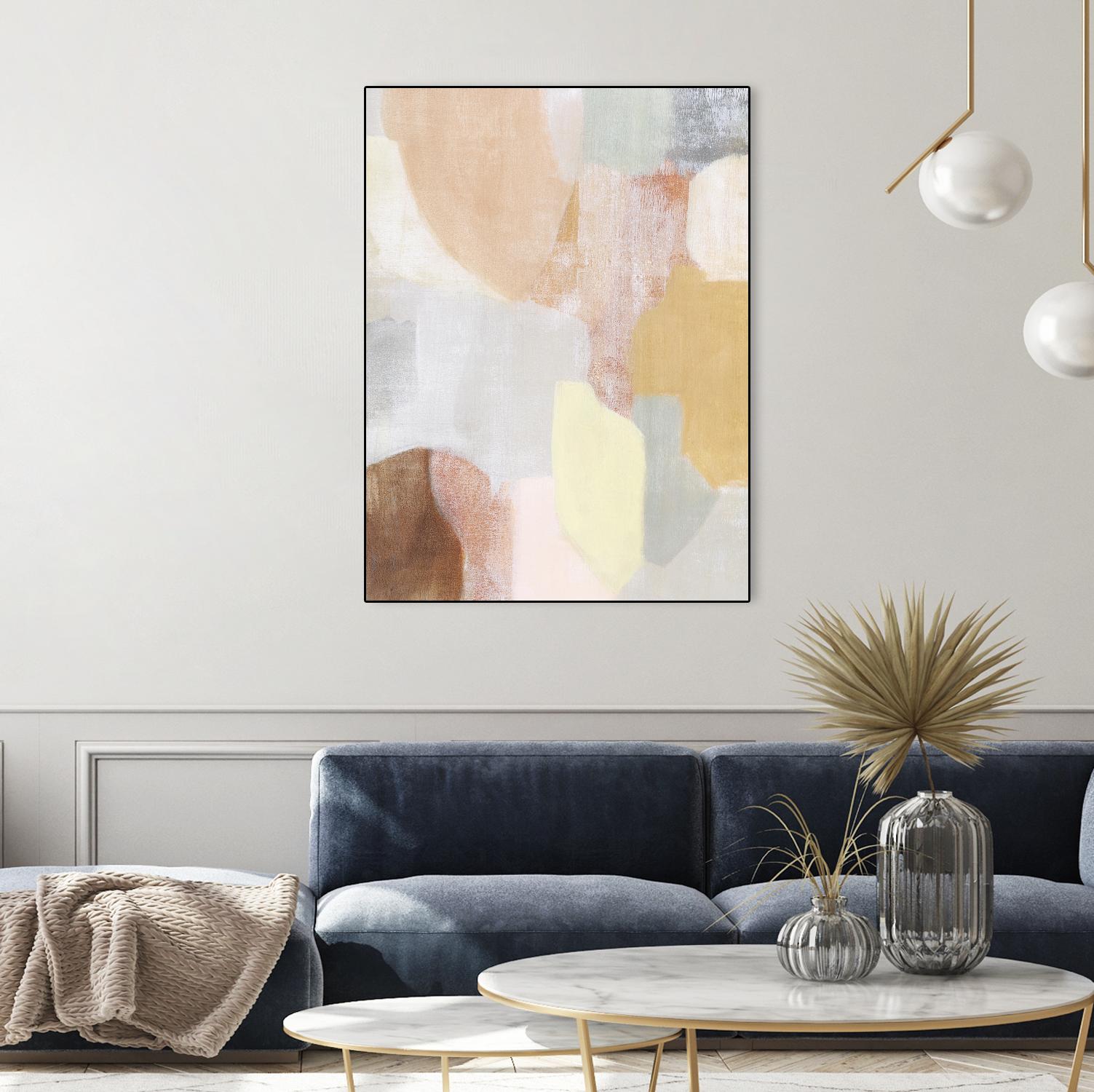Faint Awareness II by Grace Popp on GIANT ART - beige abstract abstract