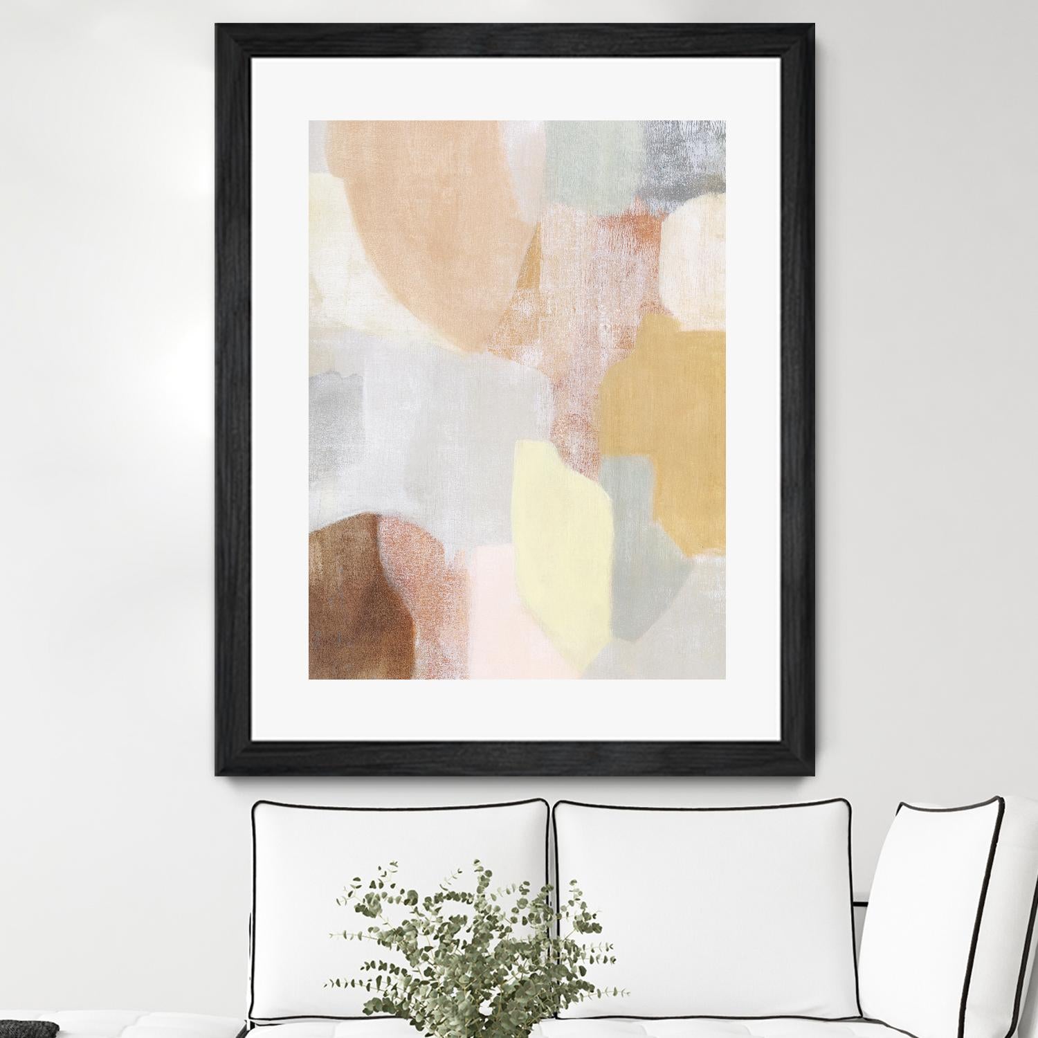 Faint Awareness II by Grace Popp on GIANT ART - beige abstract abstract