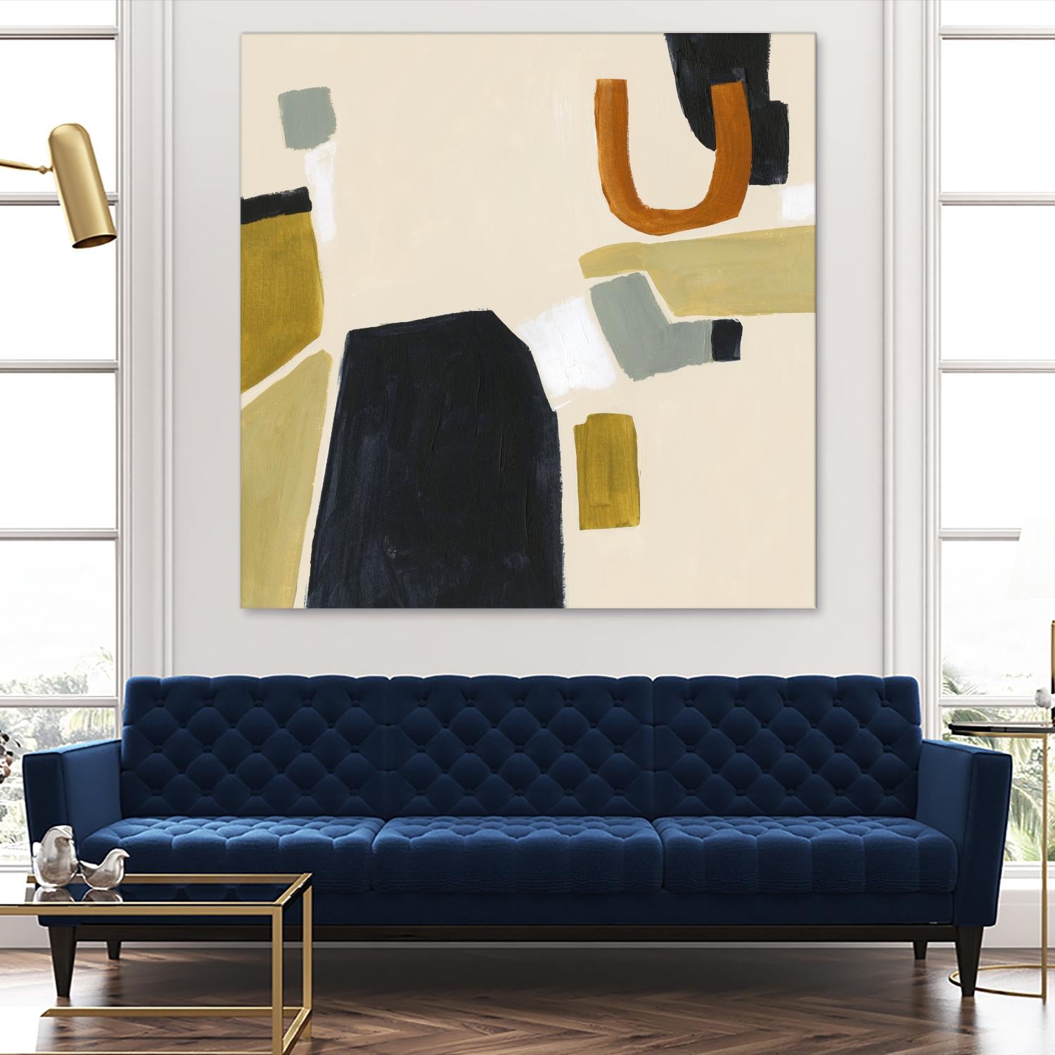 Laredo II by Victoria Barnes on GIANT ART - orange abstract abstract