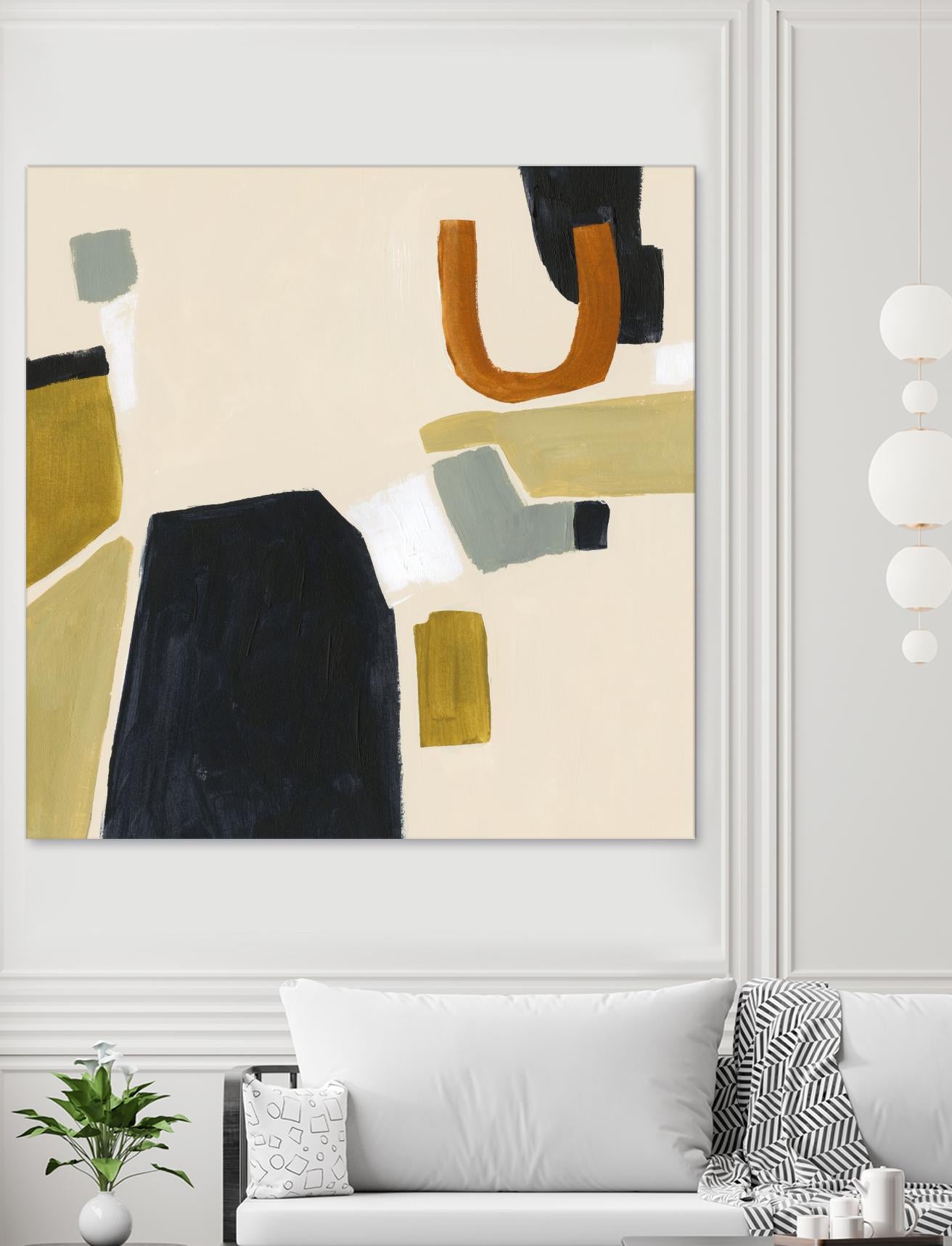 Laredo II by Victoria Barnes on GIANT ART - orange abstract abstract