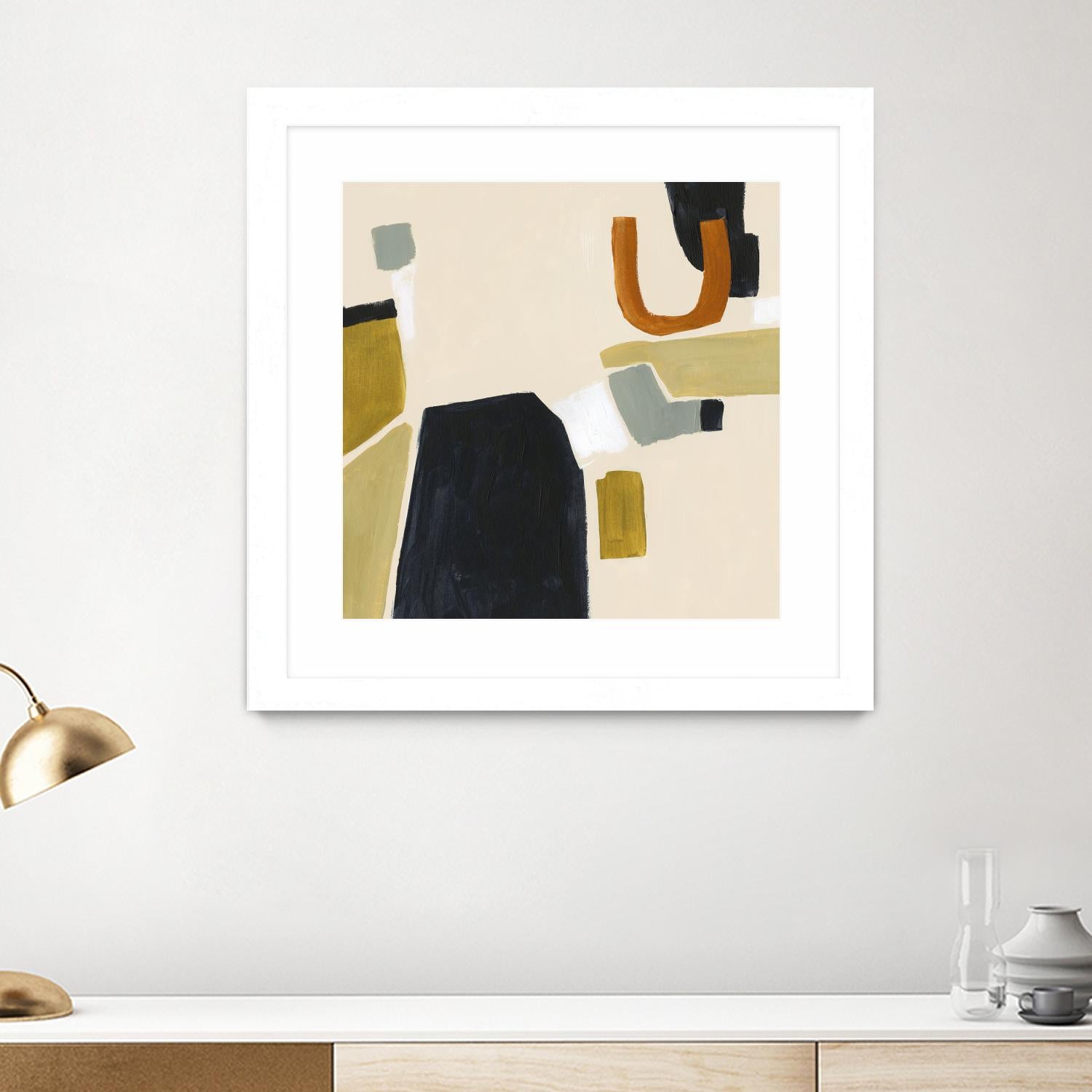 Laredo II by Victoria Barnes on GIANT ART - orange abstract abstract