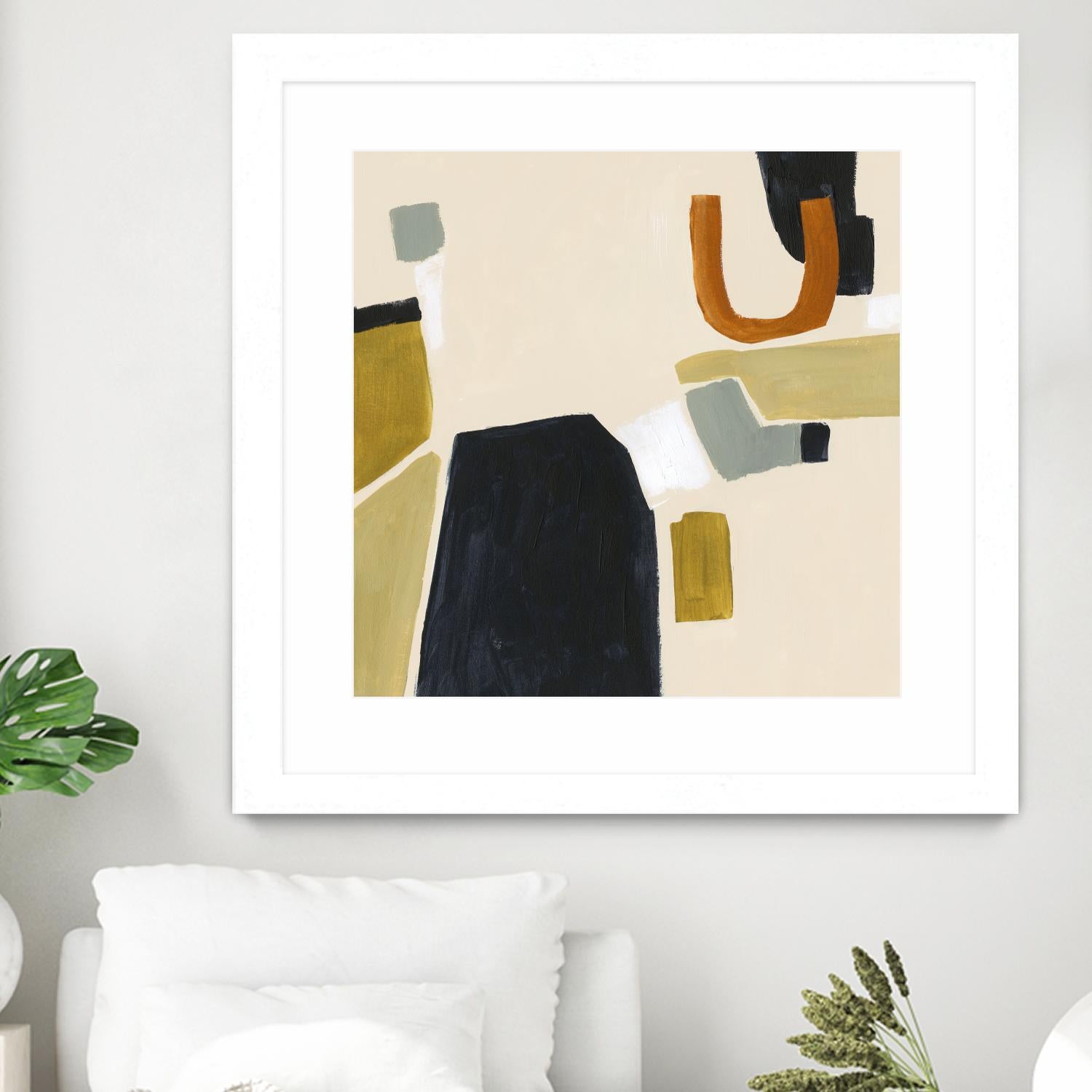 Laredo II by Victoria Barnes on GIANT ART - orange abstract abstract