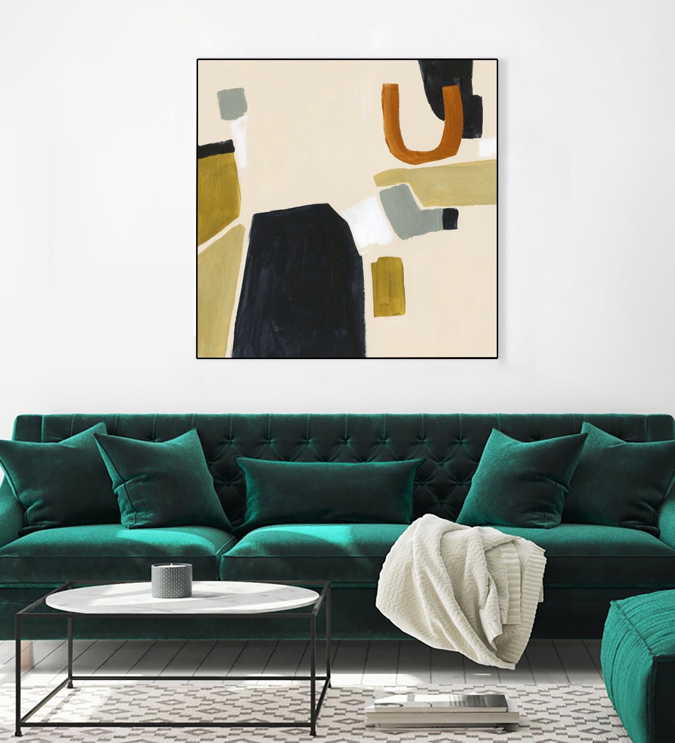 Laredo II by Victoria Barnes on GIANT ART - orange abstract abstract