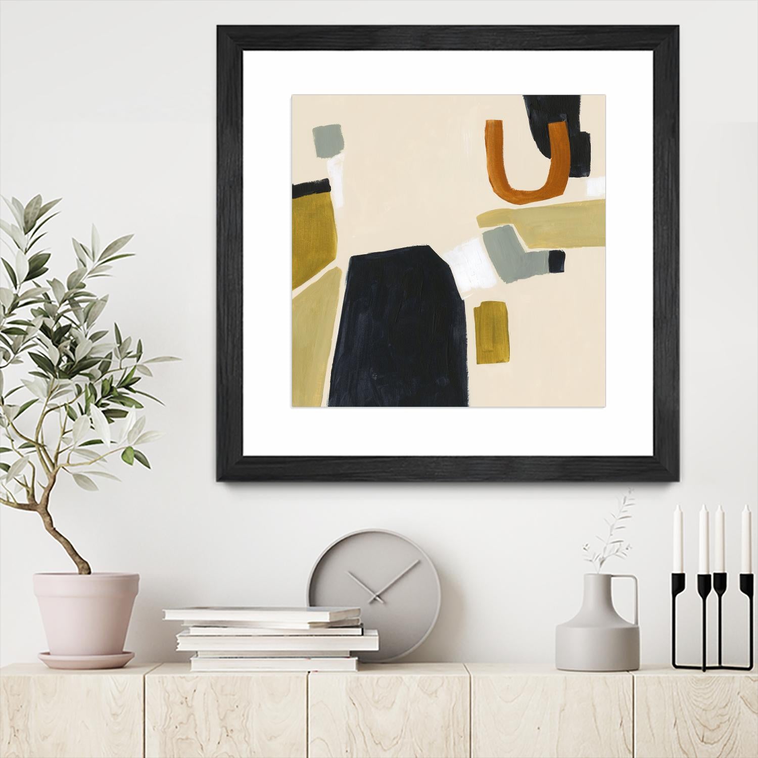 Laredo II by Victoria Barnes on GIANT ART - orange abstract abstract