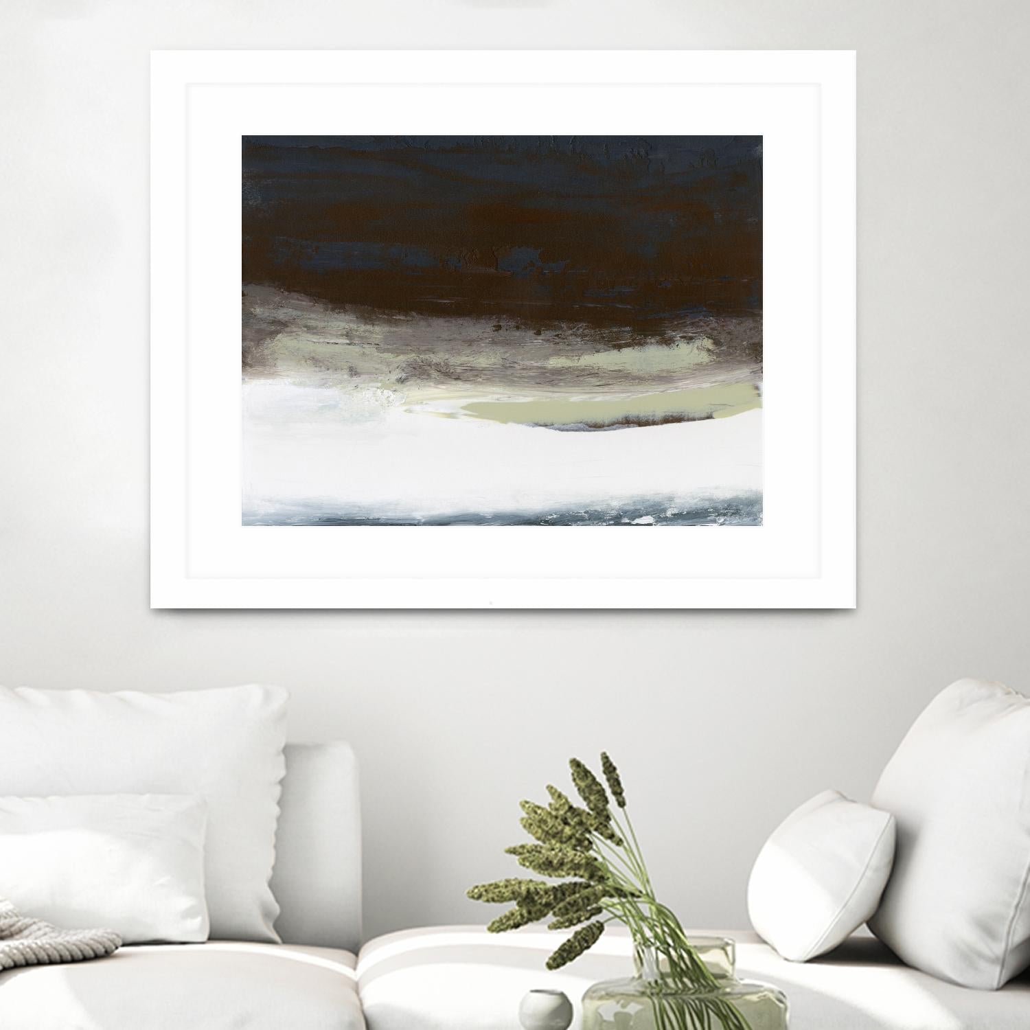 Lyrical III by Sharon Gordon on GIANT ART - green abstract abstract