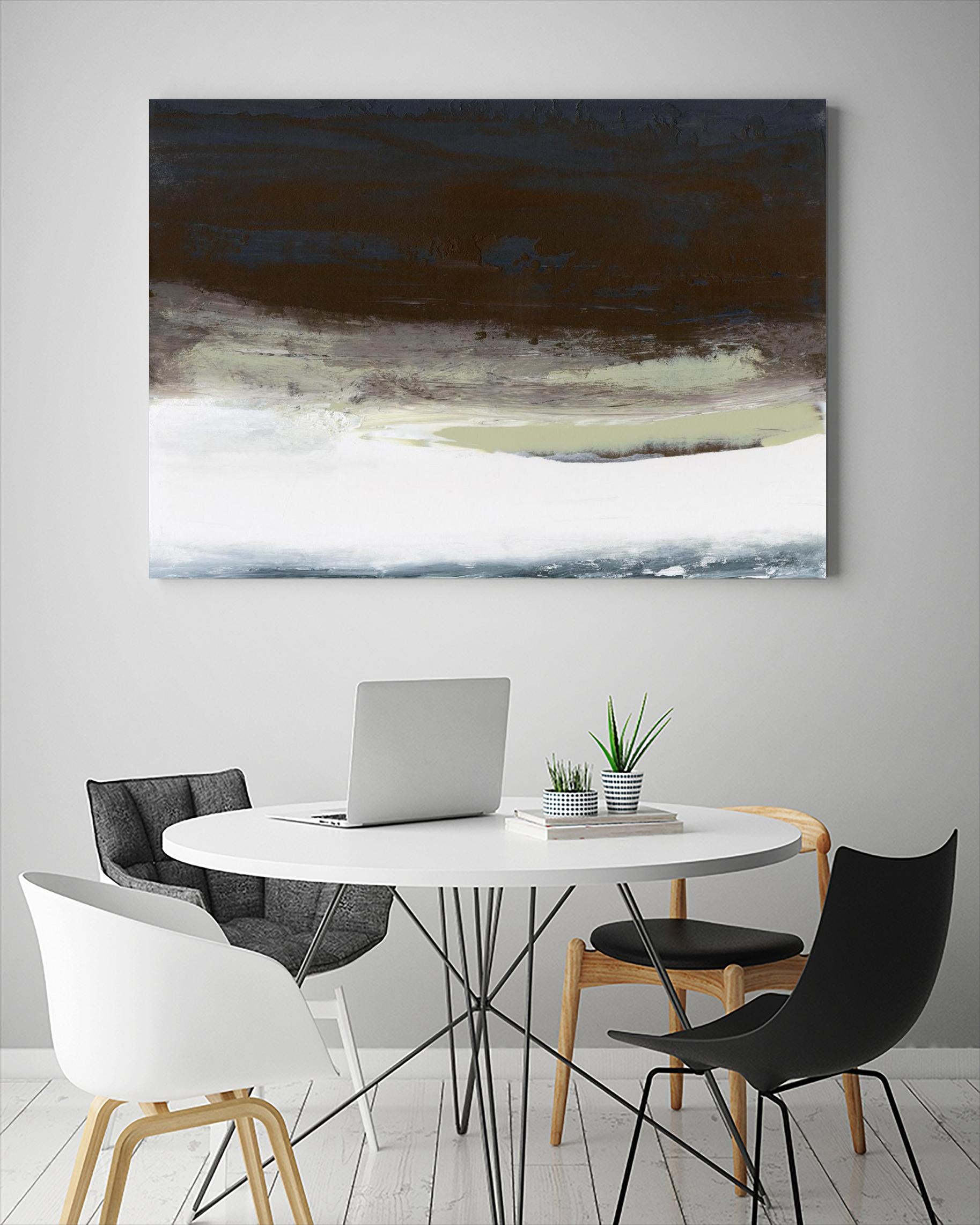 Lyrical III by Sharon Gordon on GIANT ART - green abstract abstract