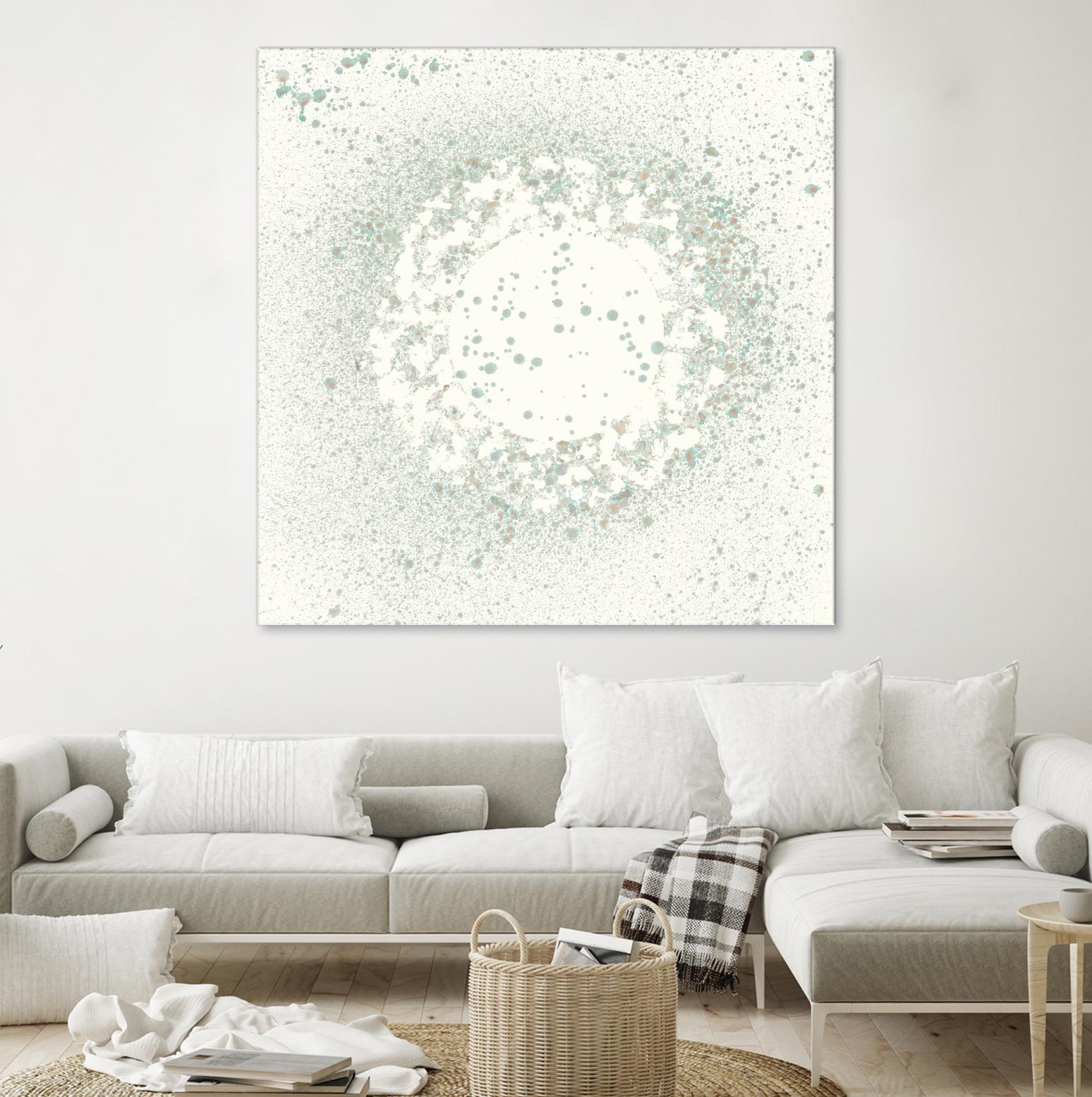 Mica Aperture II by Vanna Lam on GIANT ART - green abstract abstract